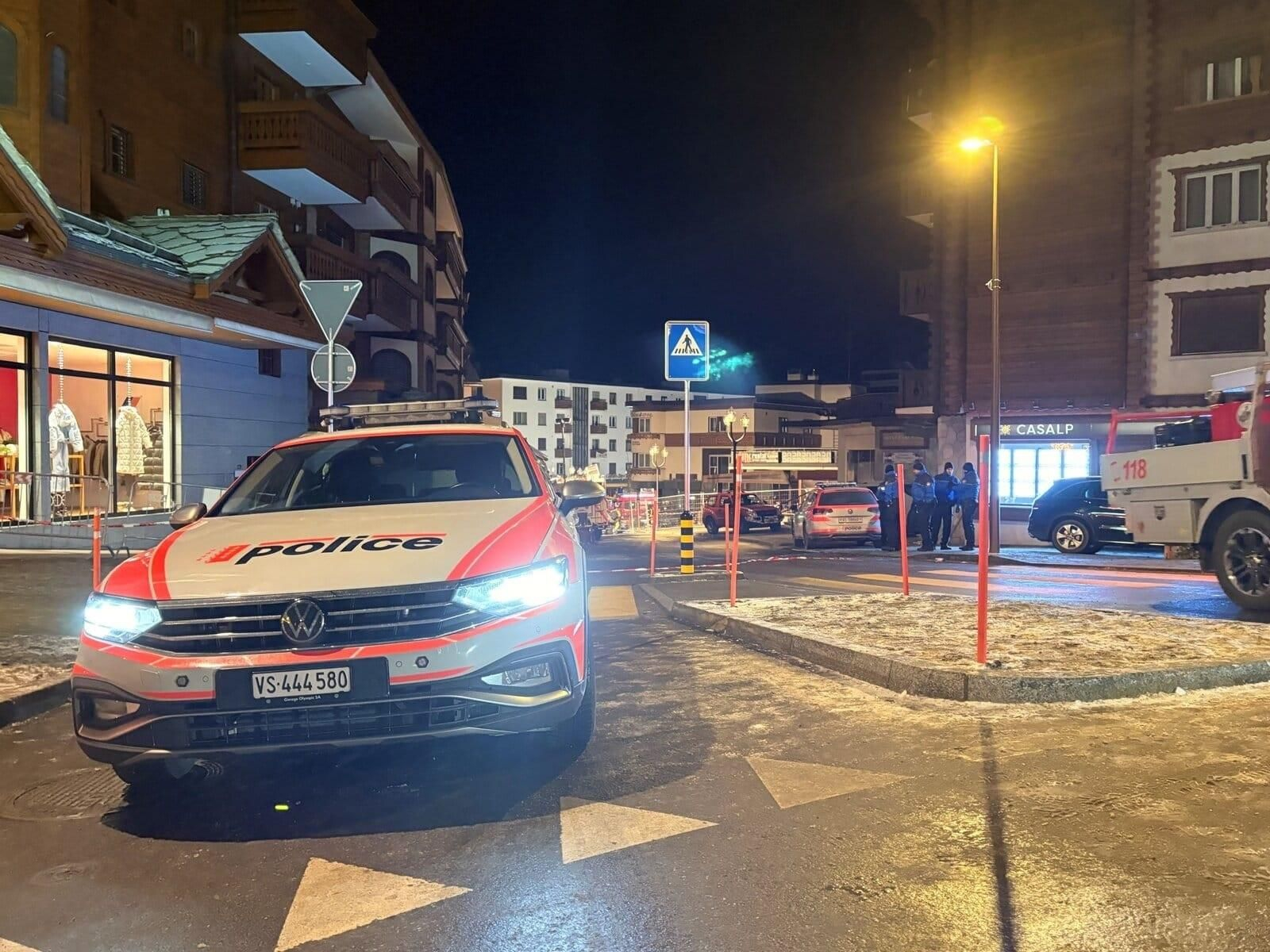 Incendio en el bar Le Constellation en la estacion esqui Crans Montana de Valais, en suiza