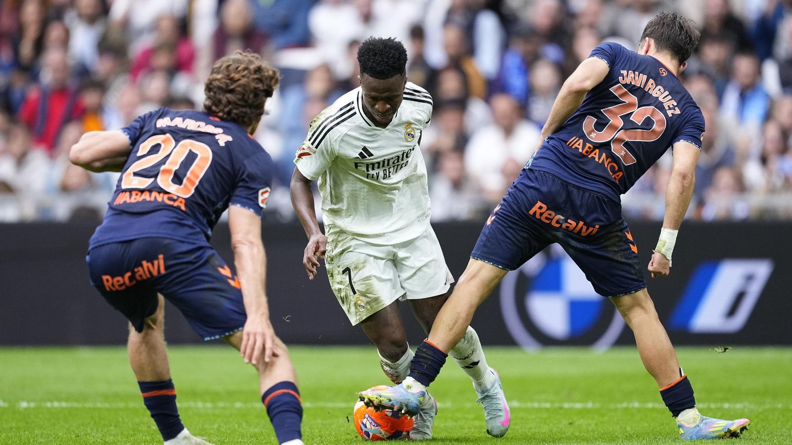 Galería | Partido entre el Real Madrid y el Celta en el Bernabéu