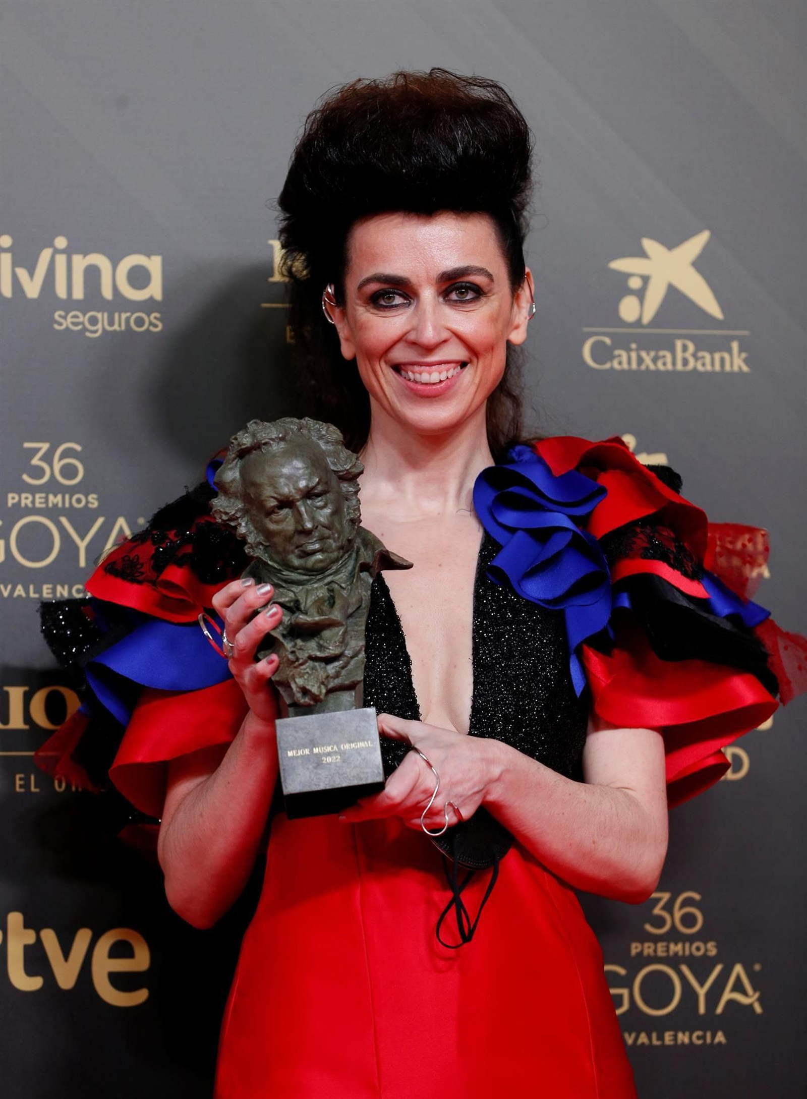 La alfombra roja de la 36ª edición de los Premios Goya. // EFE