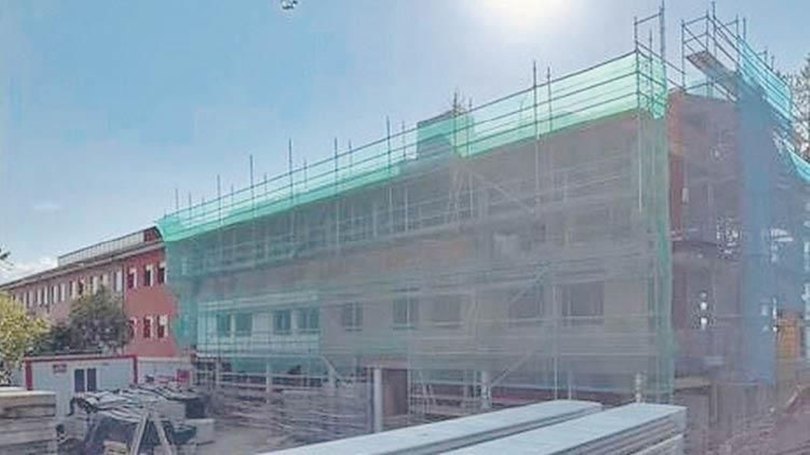 Obras de ampliación do CEIP Ben-Cho-Shey do Pereiro de Aguiar.