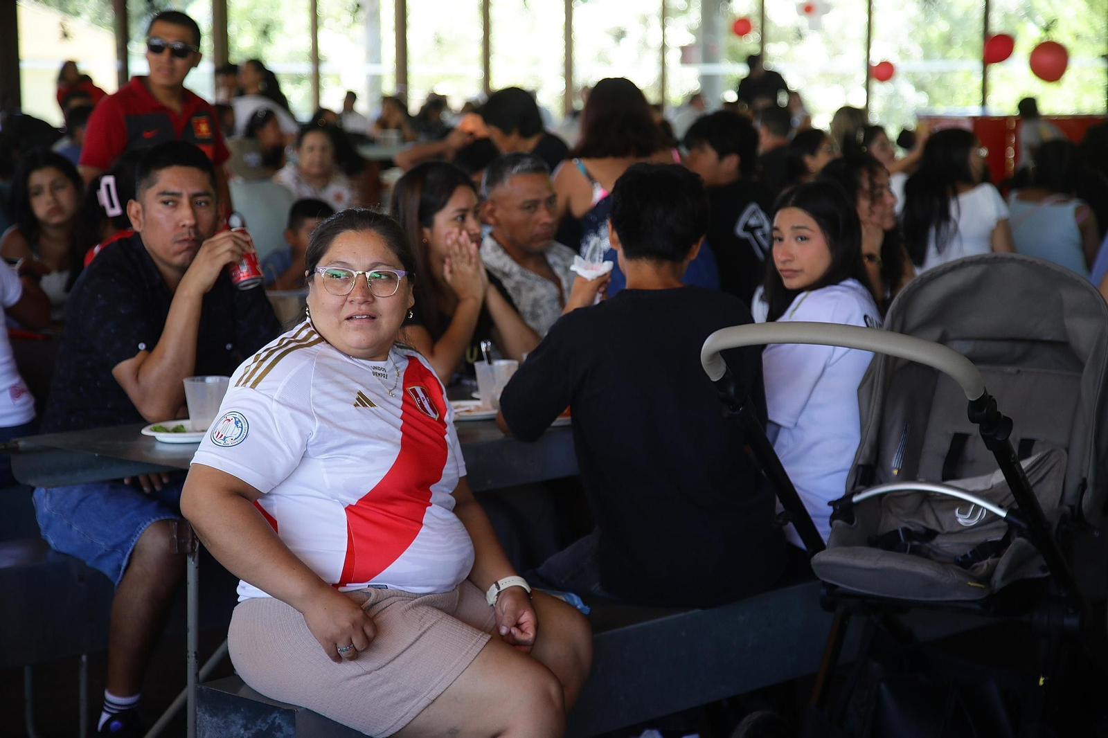 Galería | La comunidad peruana de Ourense se reúne para celebrar la independencia