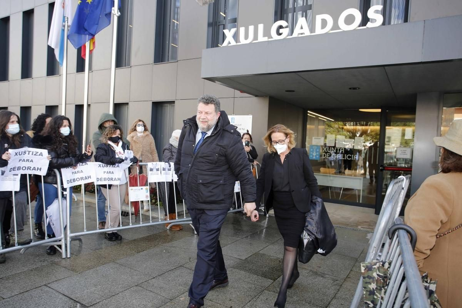 Los abogados Ignacio Pérez-Amoedo y Teresa Rojas.