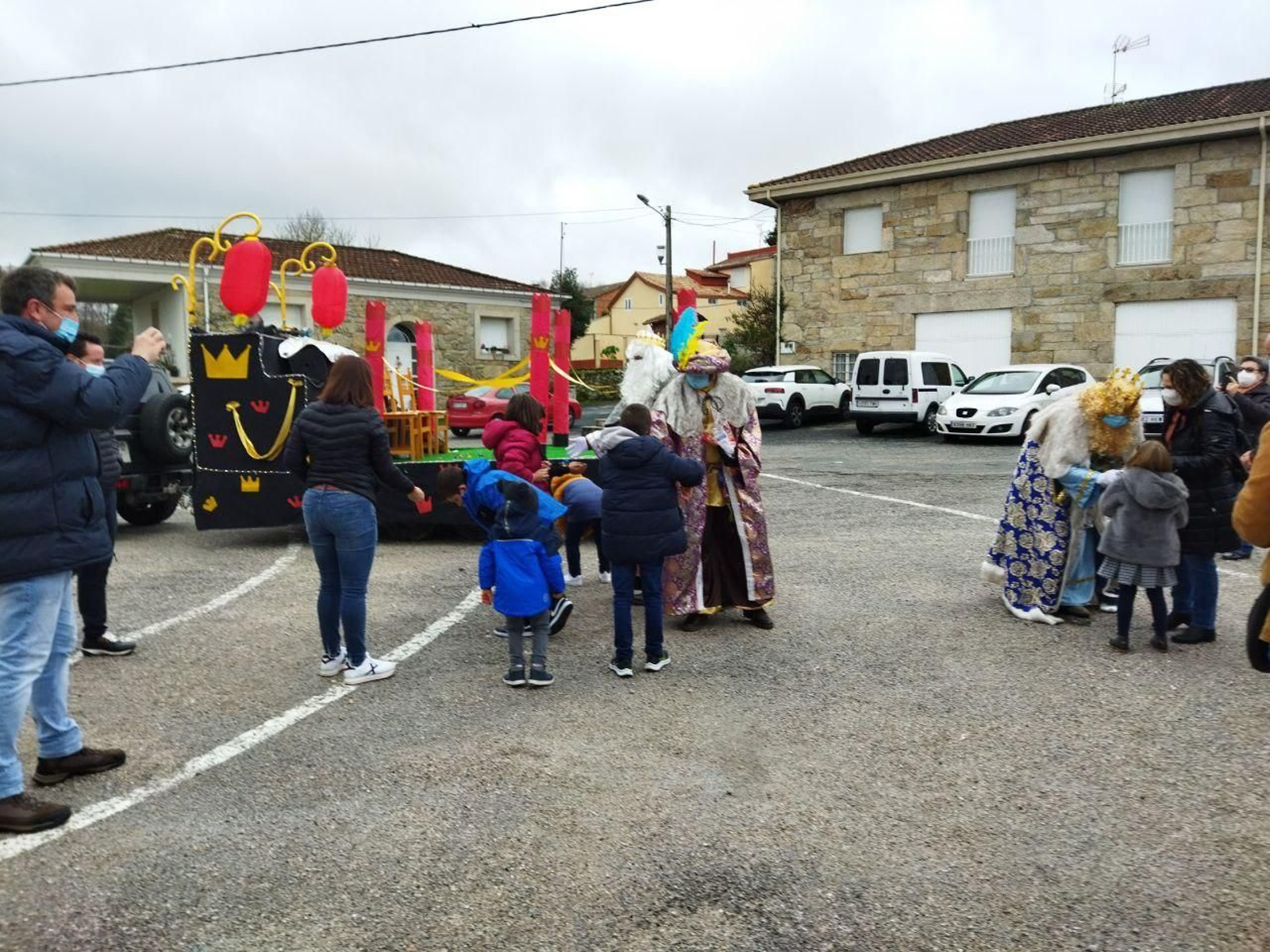 Los Reyes Magos en Verea
