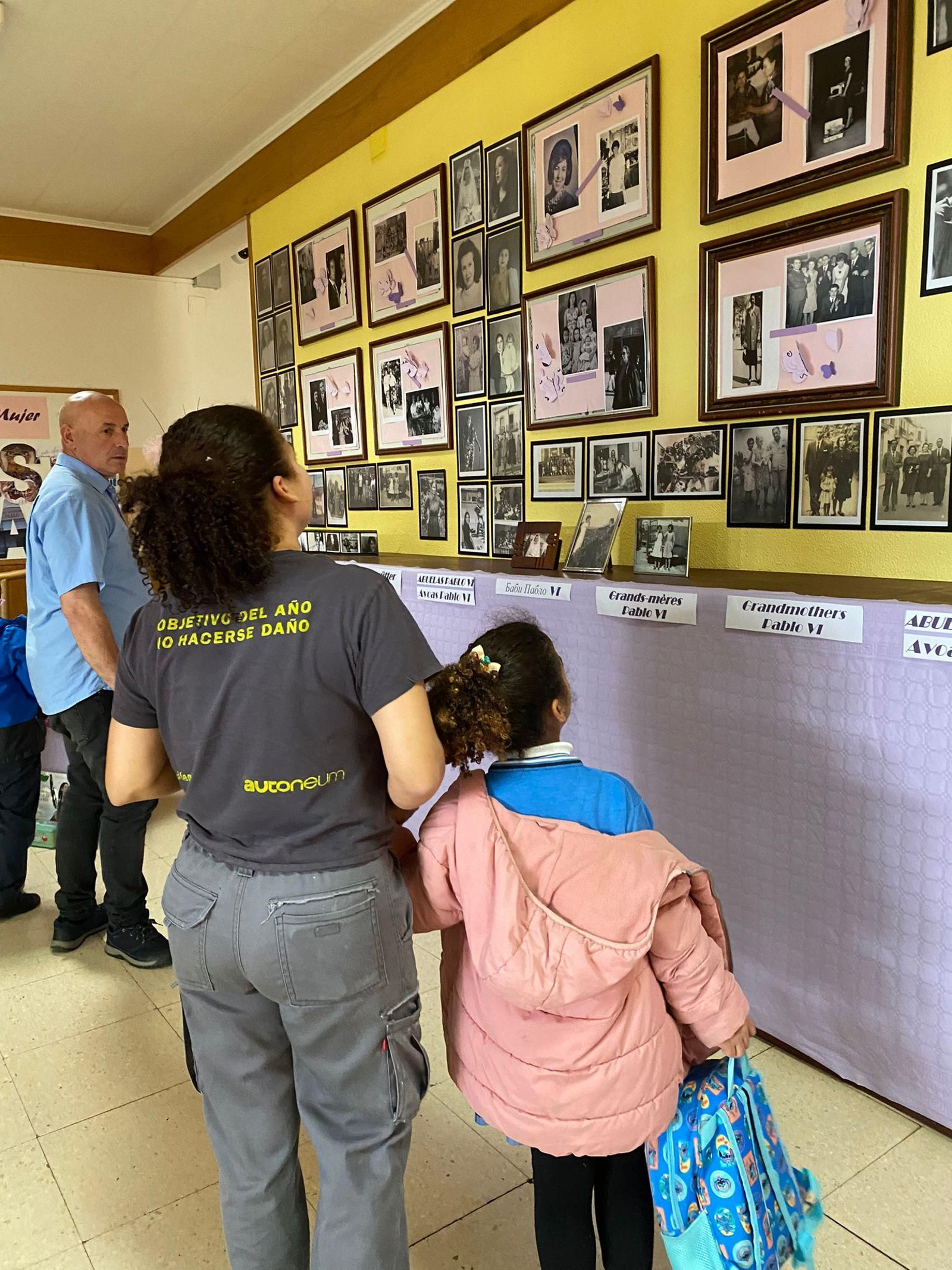 O 8M no colexio Pablo VI da Rúa