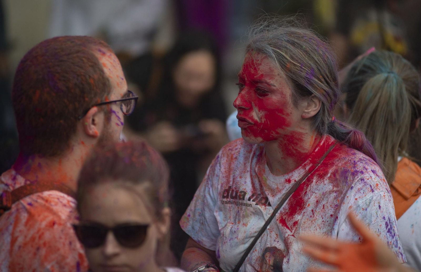 Galería | La fiesta de colores en Xinzo en imágenes
