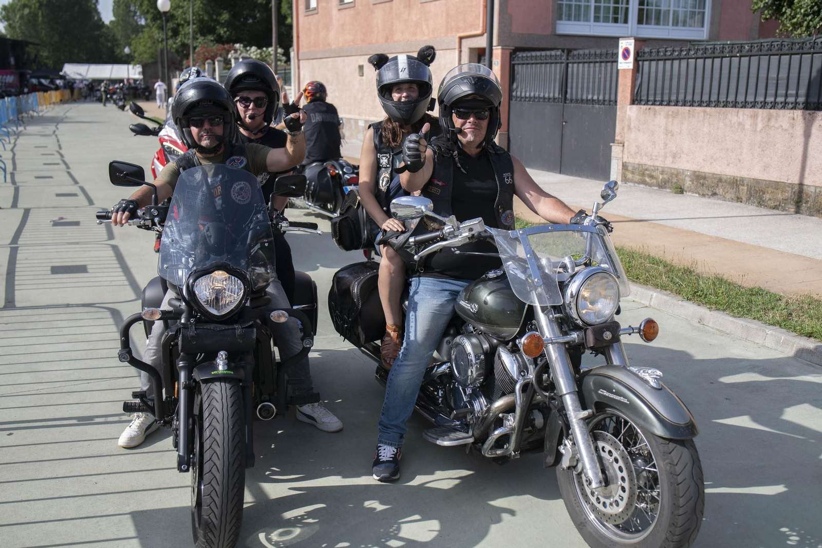 Galería | Las motos vuelven a recorrer Verín en una nueva concentración motera, en fotos