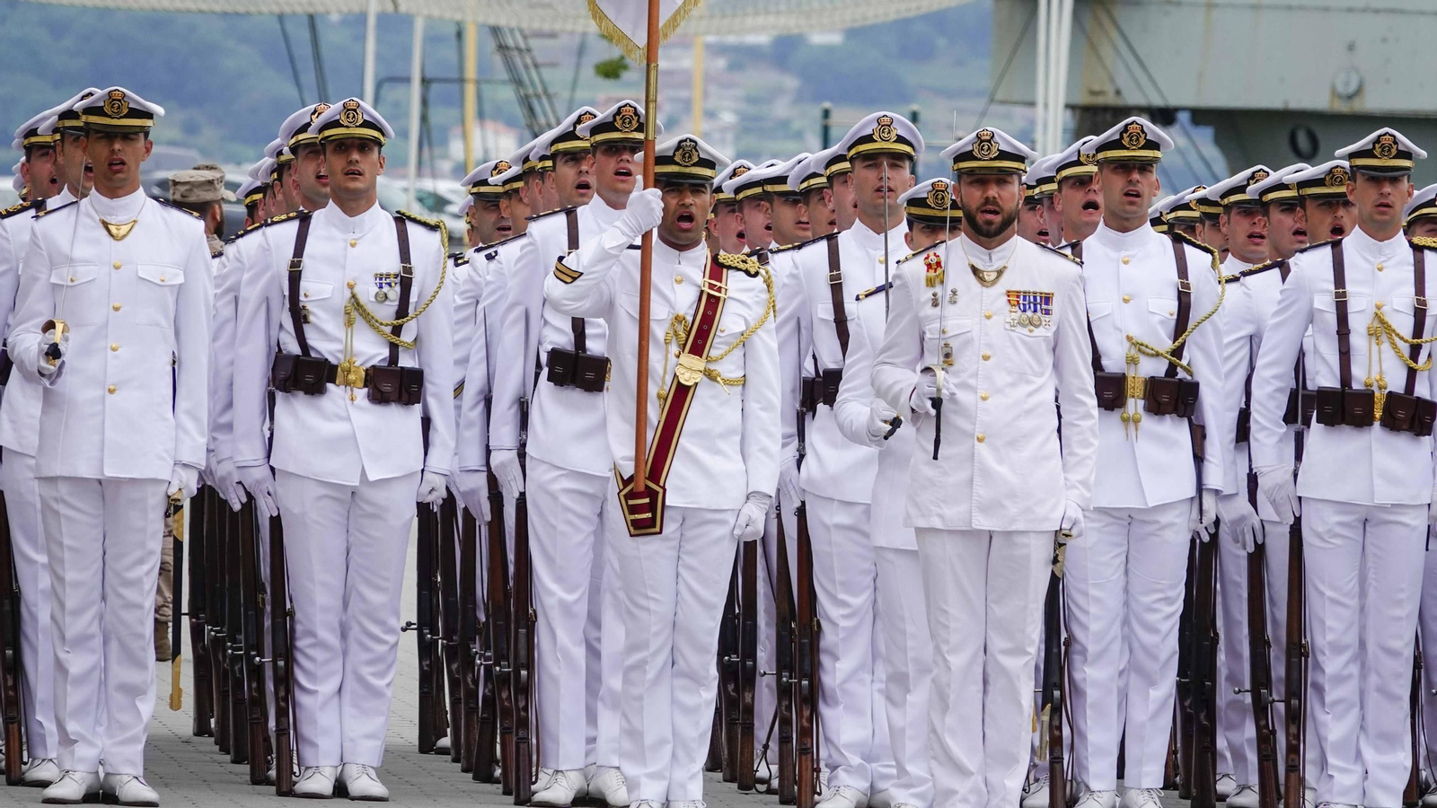 Galería | Entrega de despachos en Marín a cargo de Felipe VI
