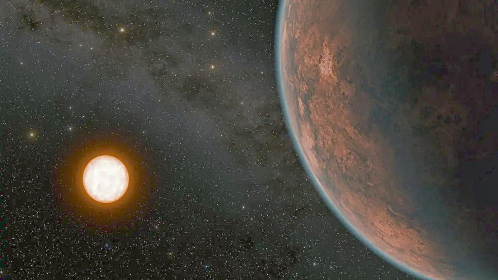 El exoplaneta Glielse 12 b.