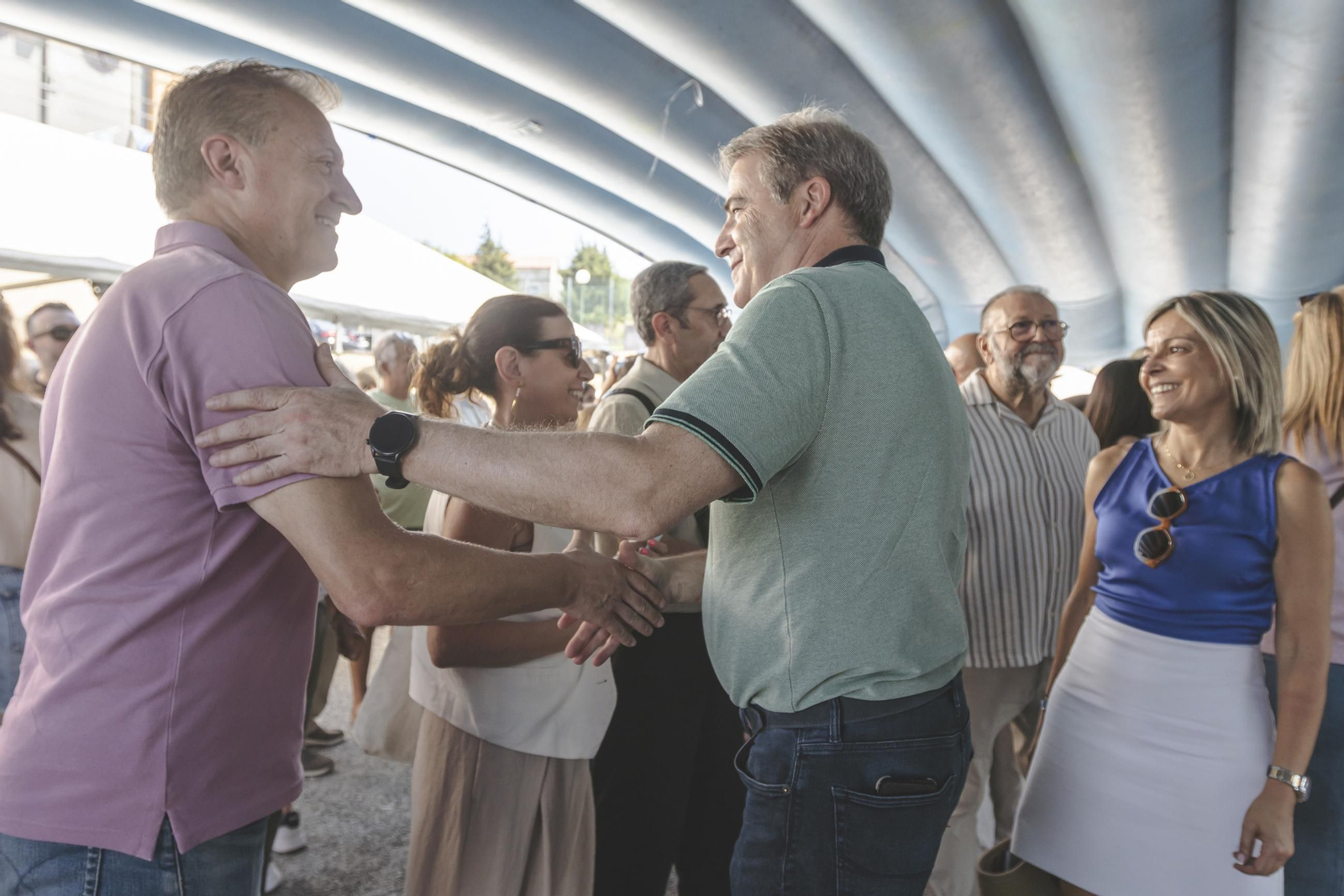 Galería | A Merca disfruta de una gran Festa do Porco ó espeto, en fotos