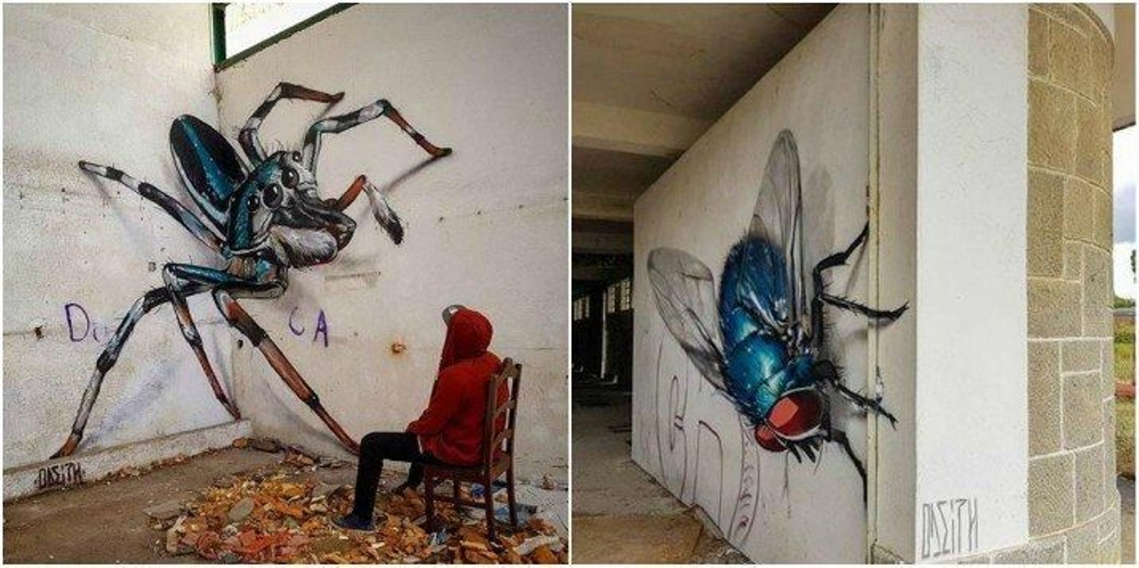 Algunas de las obras de Odeith.