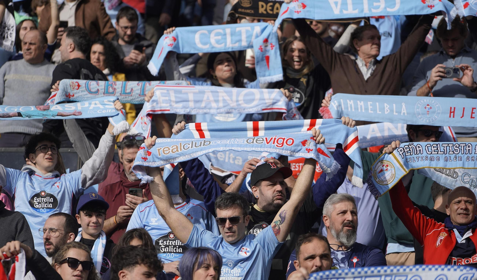 Galería | El Celta se da un festín en Balaídos frente al Valencia
