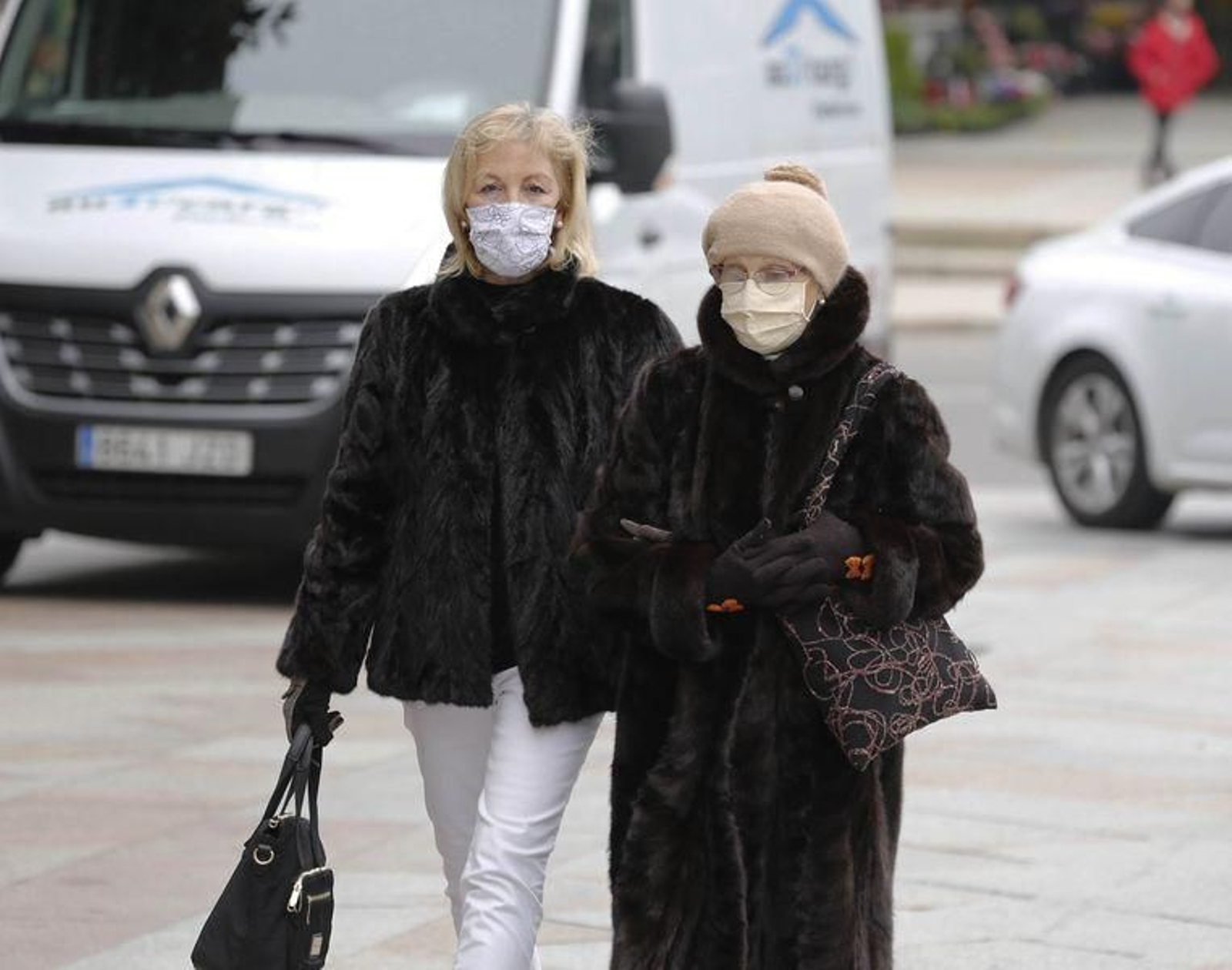 Ola de frío polar en Ourense // FOTO: XESÚS FARIÑAS