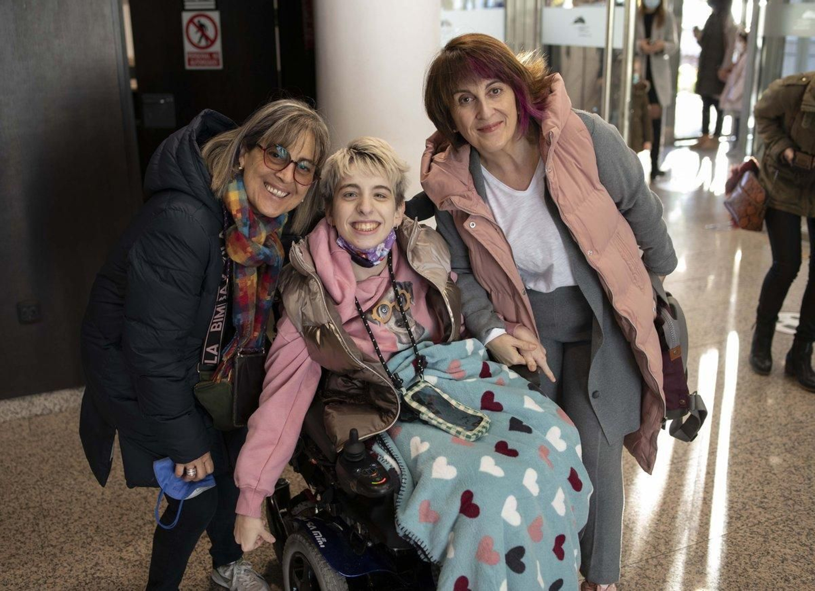María José, Nerea y Antonia.