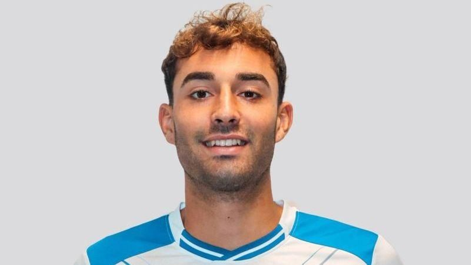 El delantero del Ourense CF, Viti, en su etapa en el Tenerife B.
