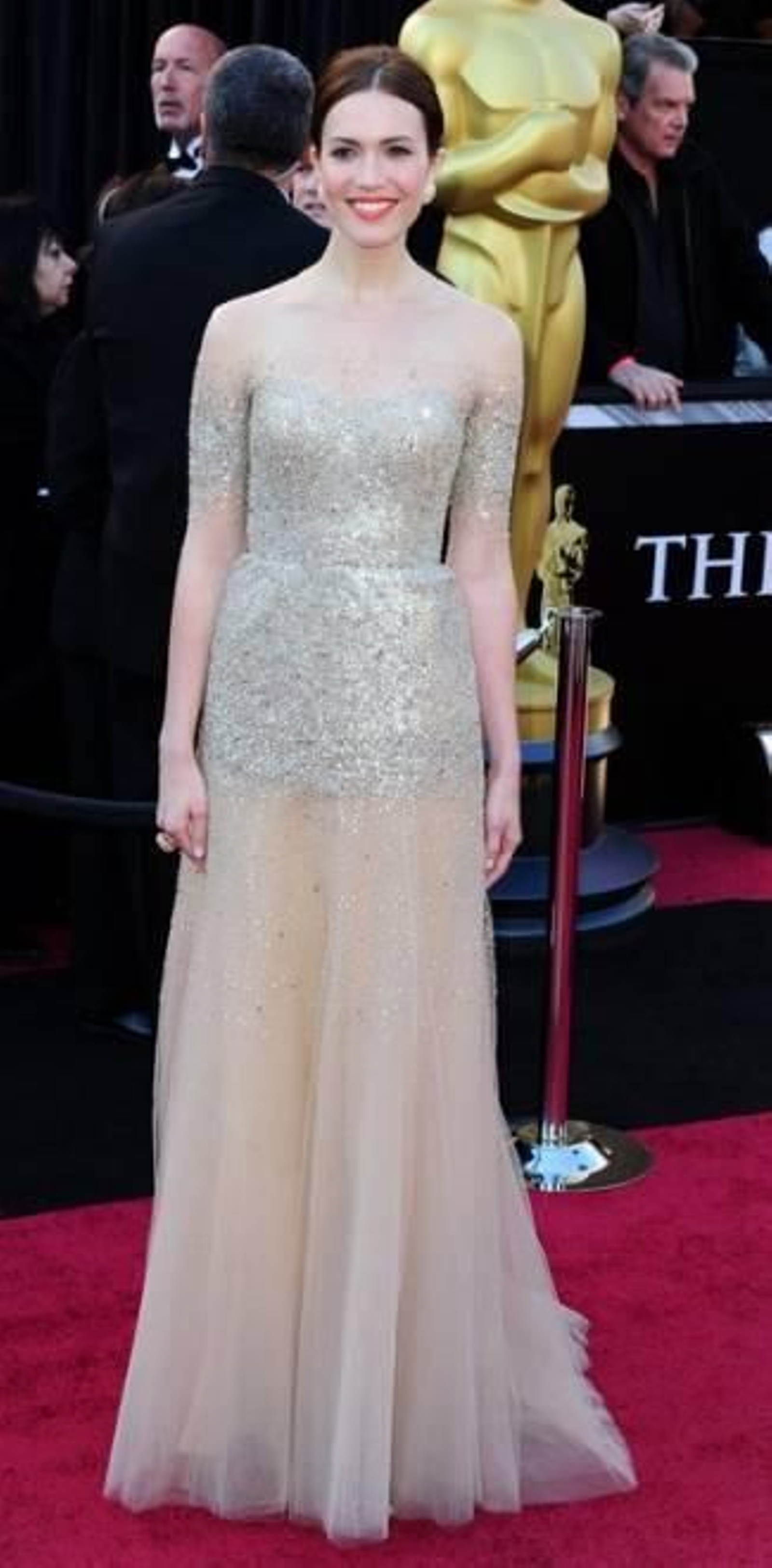 La actriz estadounidense Mandy Moore