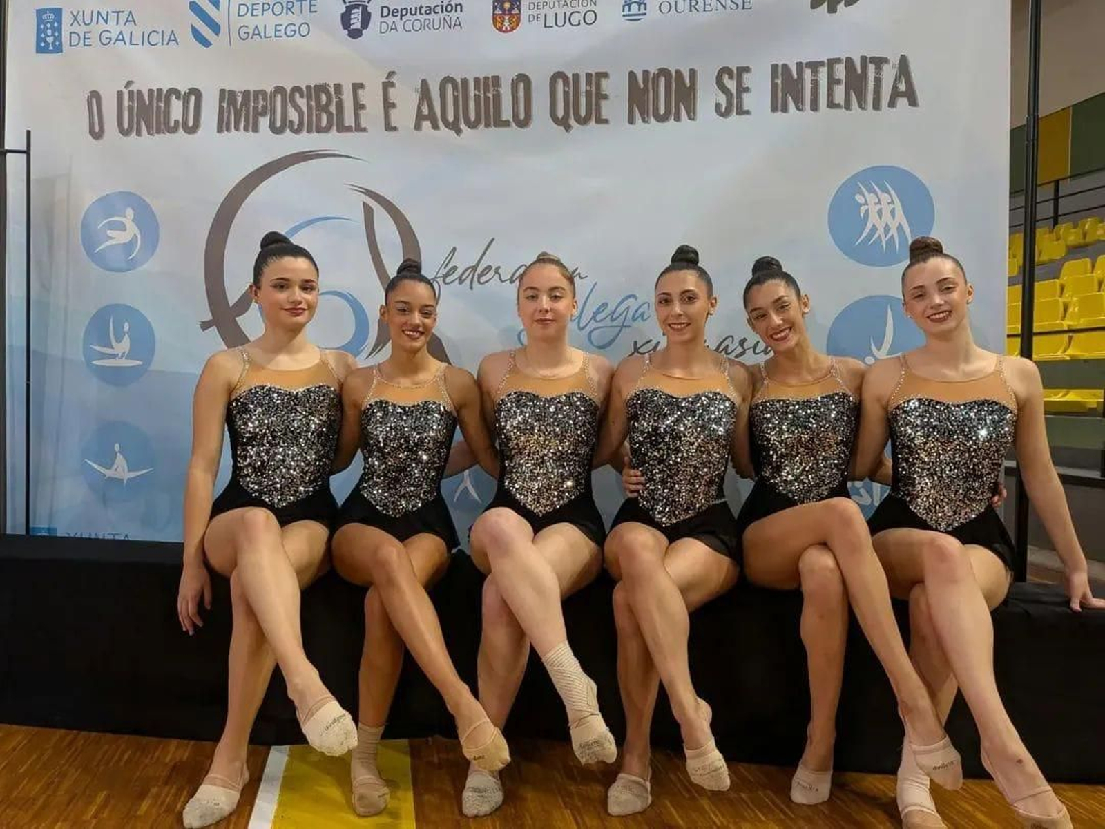 Las artistas del tapiz volvieron a brillar en el Campeonato Base de Gimnasia
