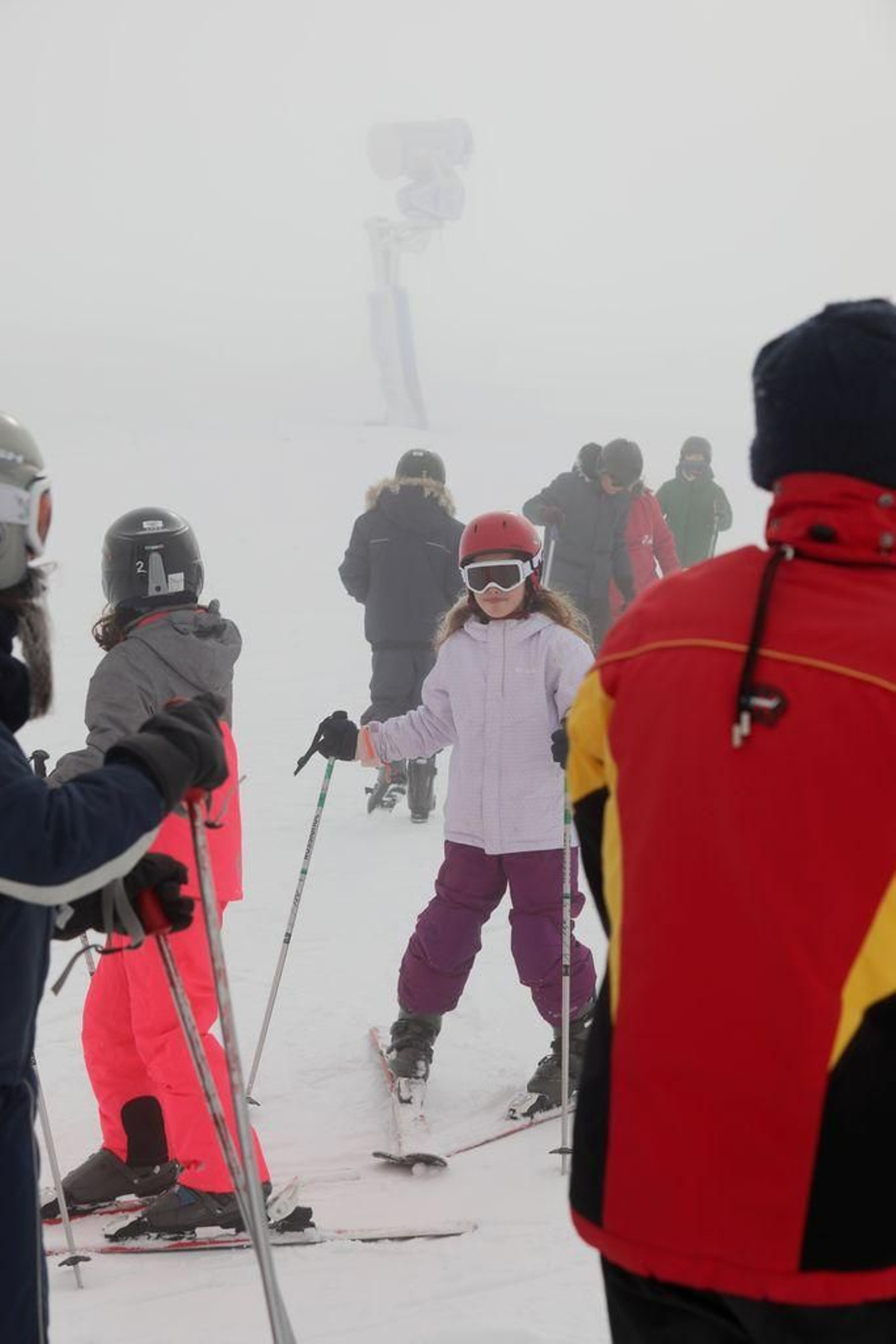 Jornada de esquí en la nieve (Foto: José Paz)