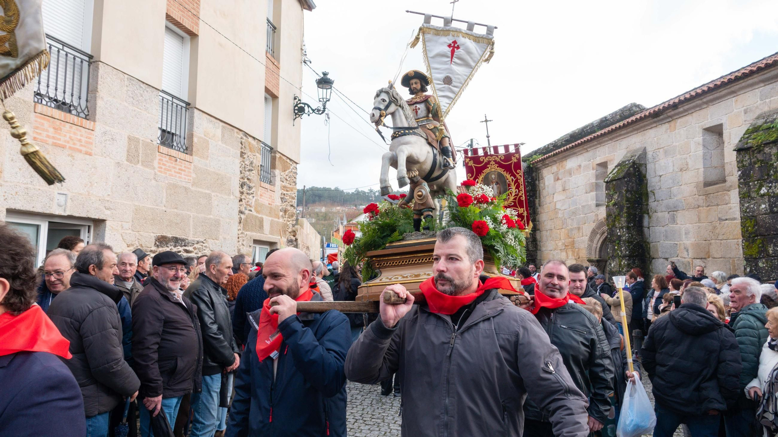 Galería | Bembrive celebra San Blas, la gran romería invernal de Vigo