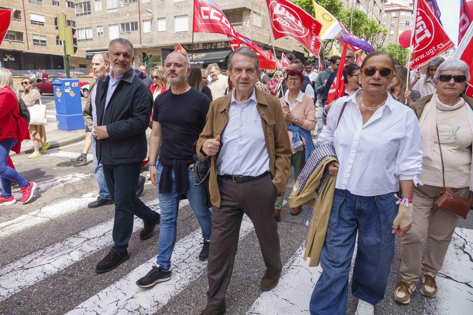 Galería | Jornada de reivindicaciones por el Día del Trabajador en Vigo