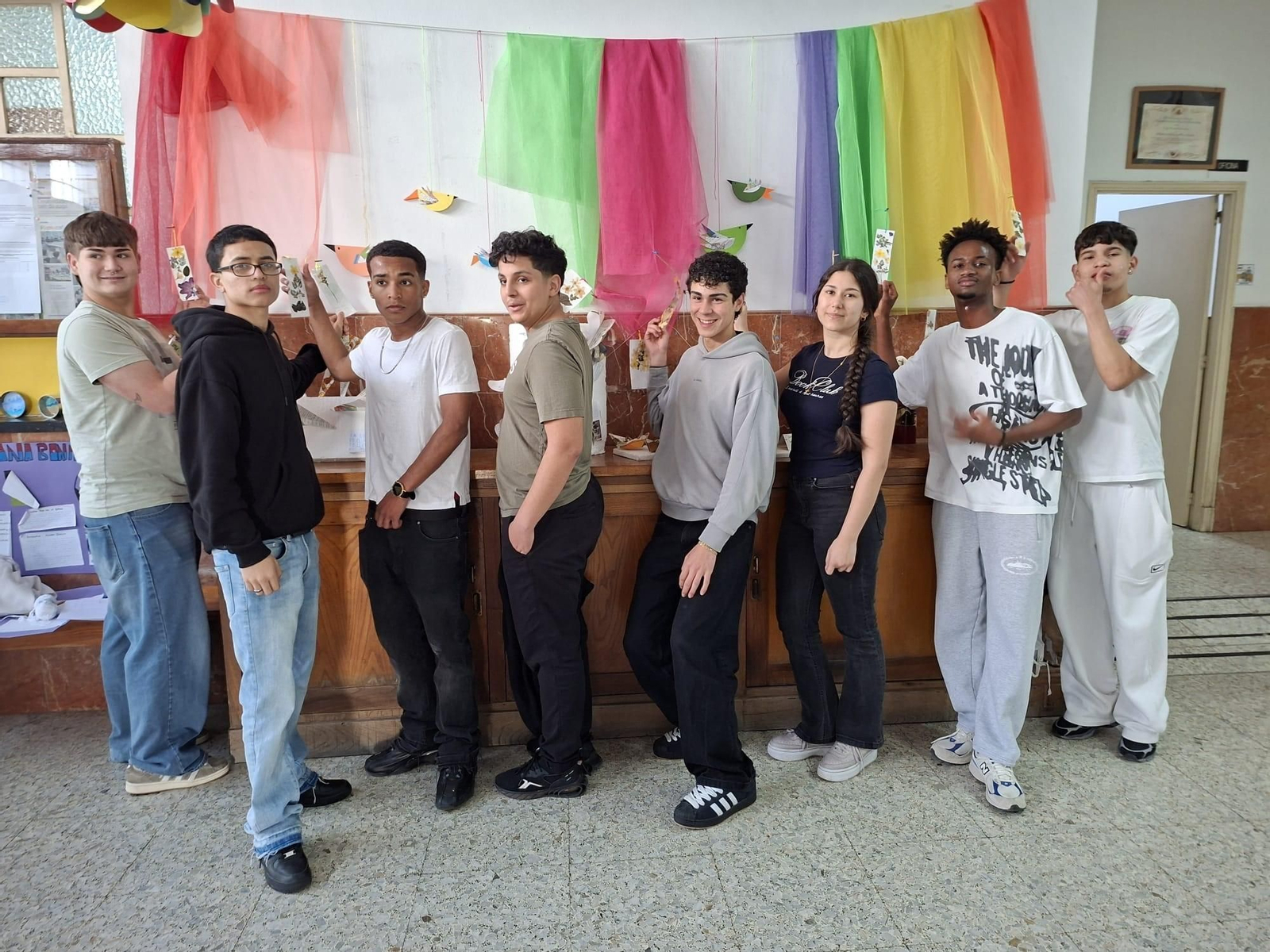 O Día do Libro no colexio Cardenal Cisneros