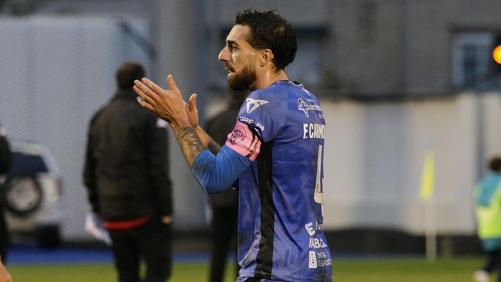 Galería | Tarde de lluvia y fútbol en O Couto para el Ourense CF y CD Guadalajara