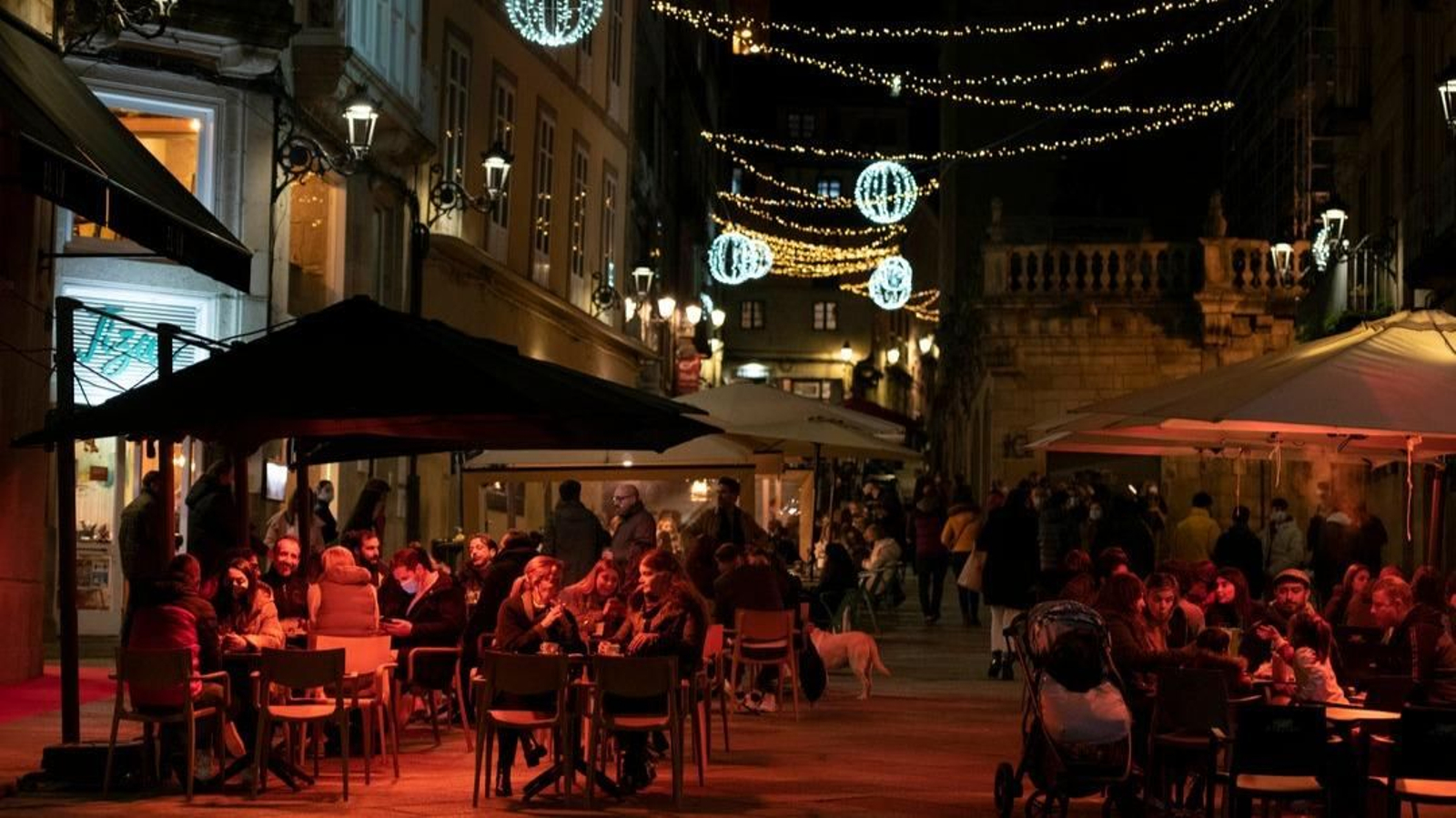 Ambiente en Ourense en una imagen de archivo.