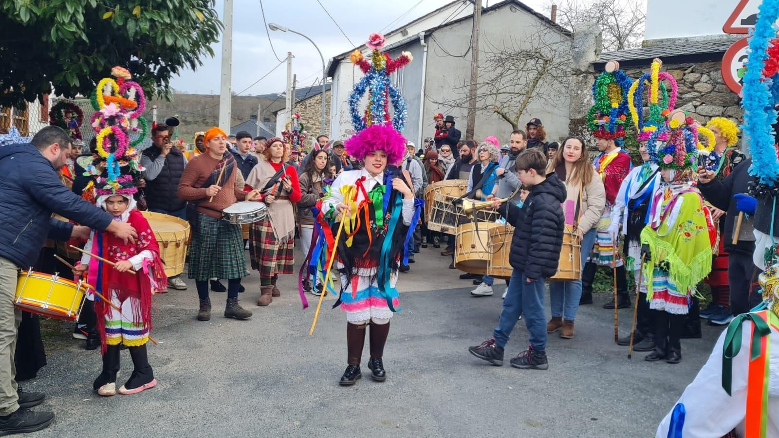 Tradición no domingo gordo de San Martiño