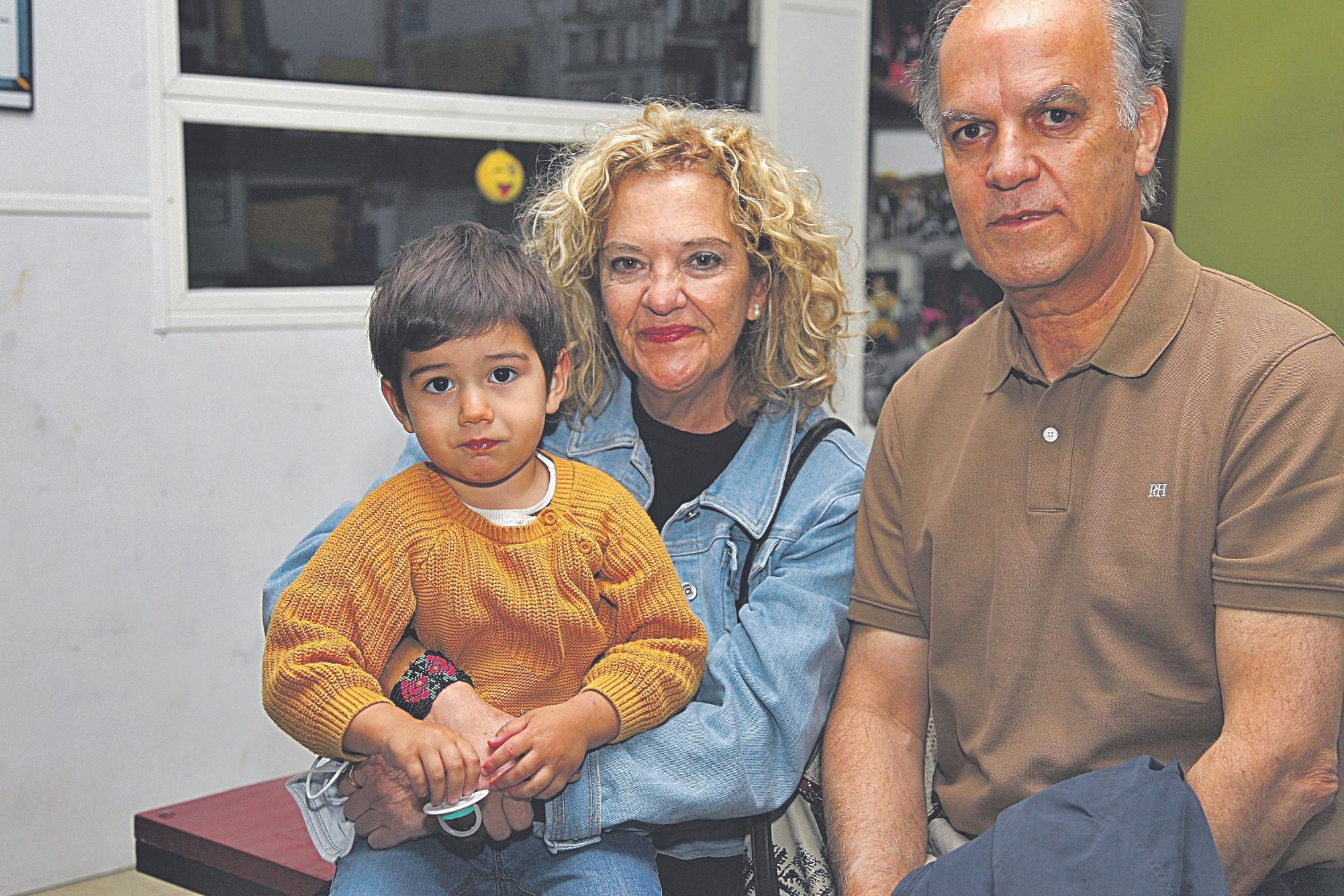 María José, Luis e Izan. (MIGUEL ÁNGEL)
