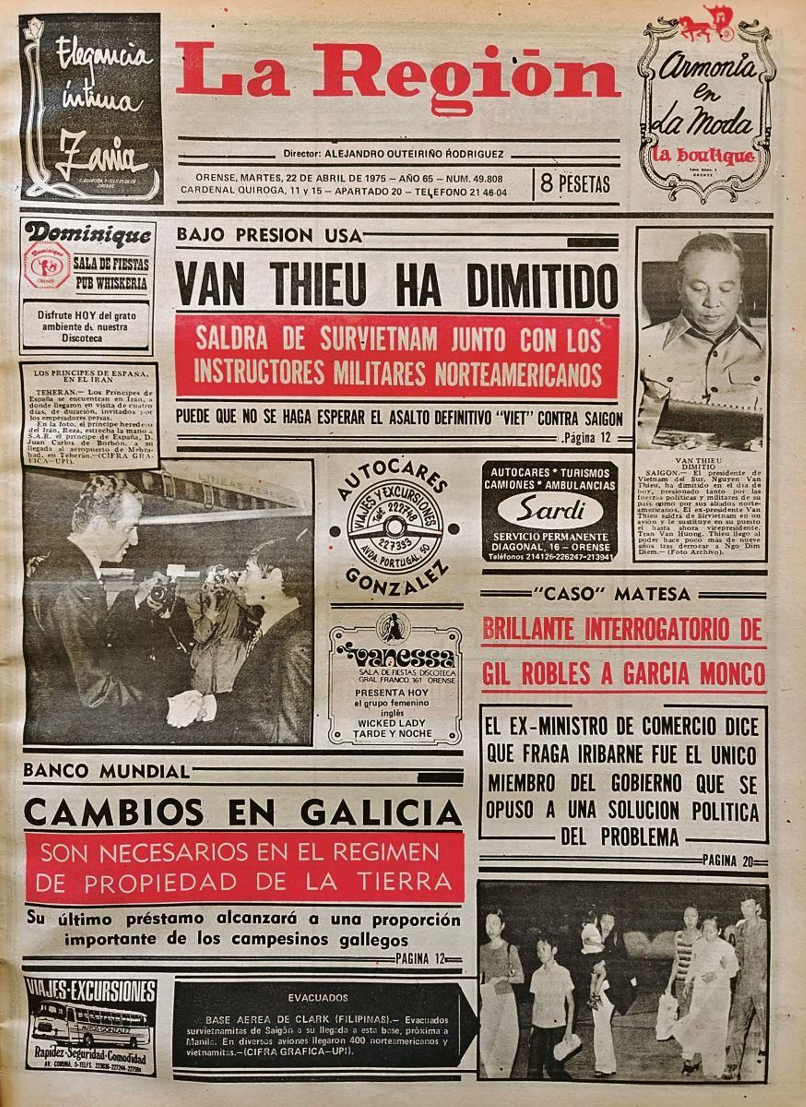 Hemeroteca del 22 abril.