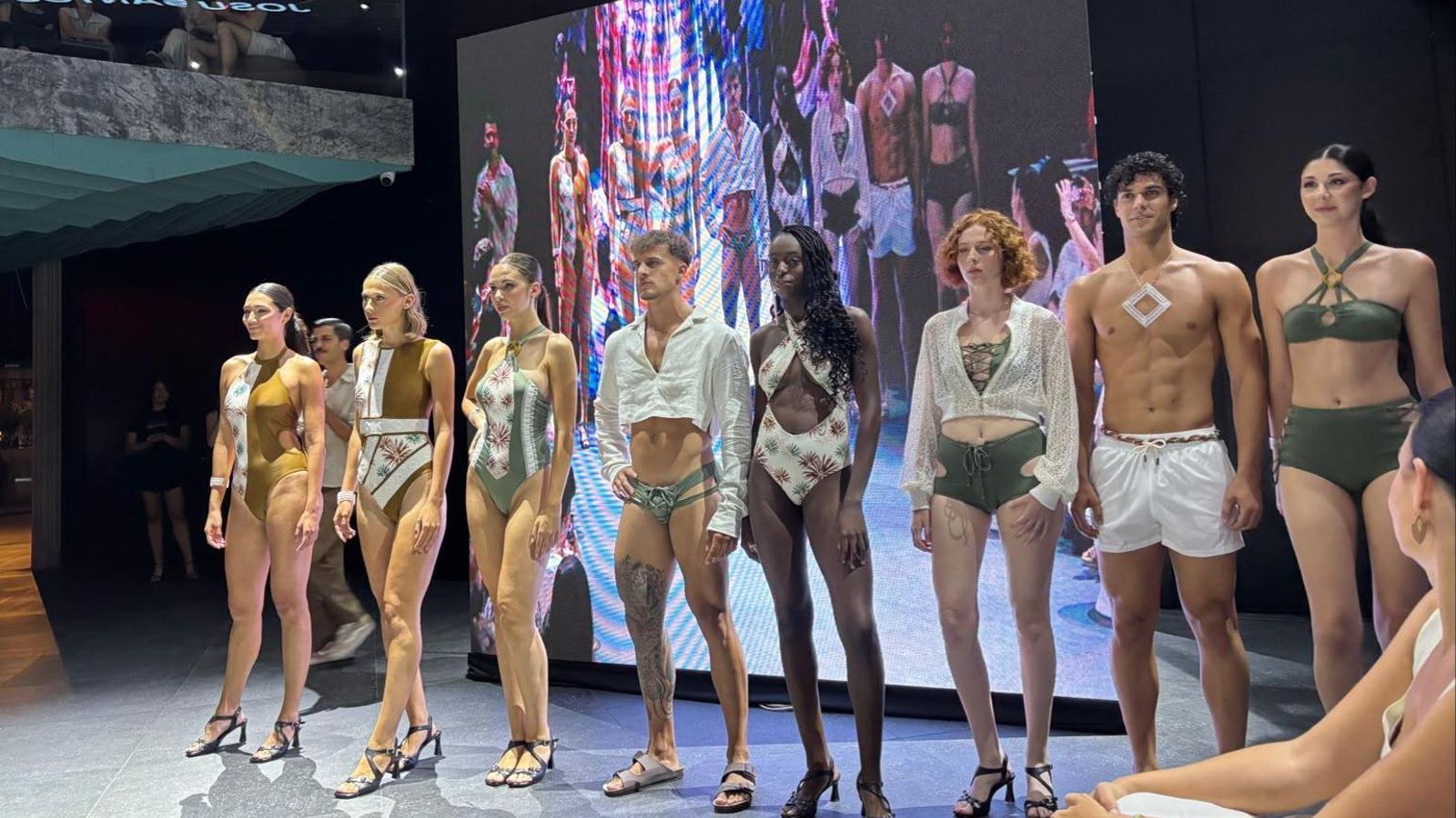 La colección "Rizoma" ganadora del Premio Nacional de Moda Baño 2026.