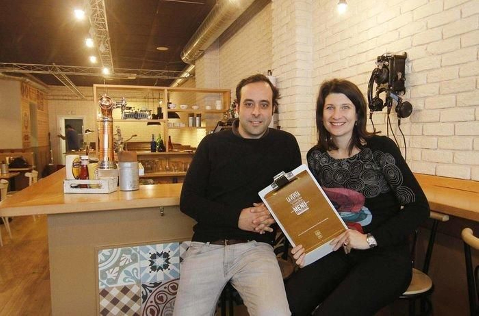 Santiago Salgueiro y Begoña Ocampo.