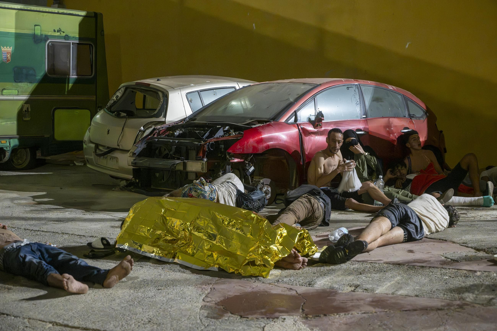 Galería | Llegada masiva de inmigrantes a Ceuta desde Marruecos