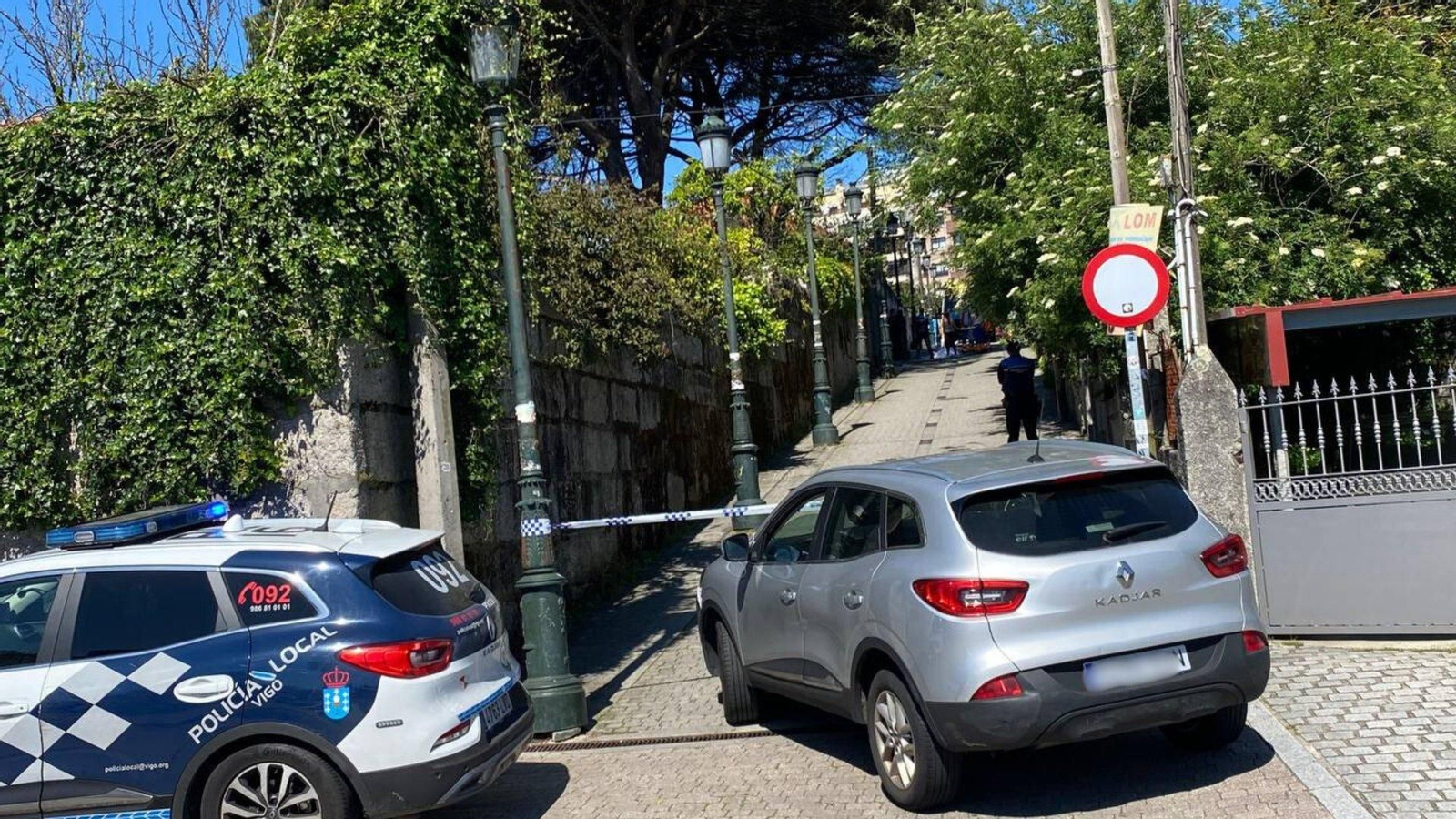 El hombre recibió asistencia sanitaria y policial.