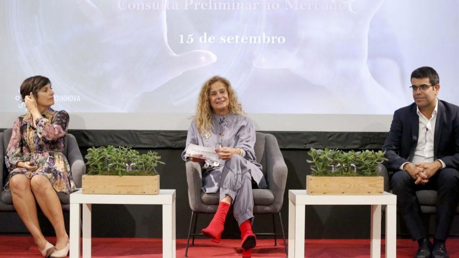 Carmela Silva presentó ayer el programa de la Diputación.