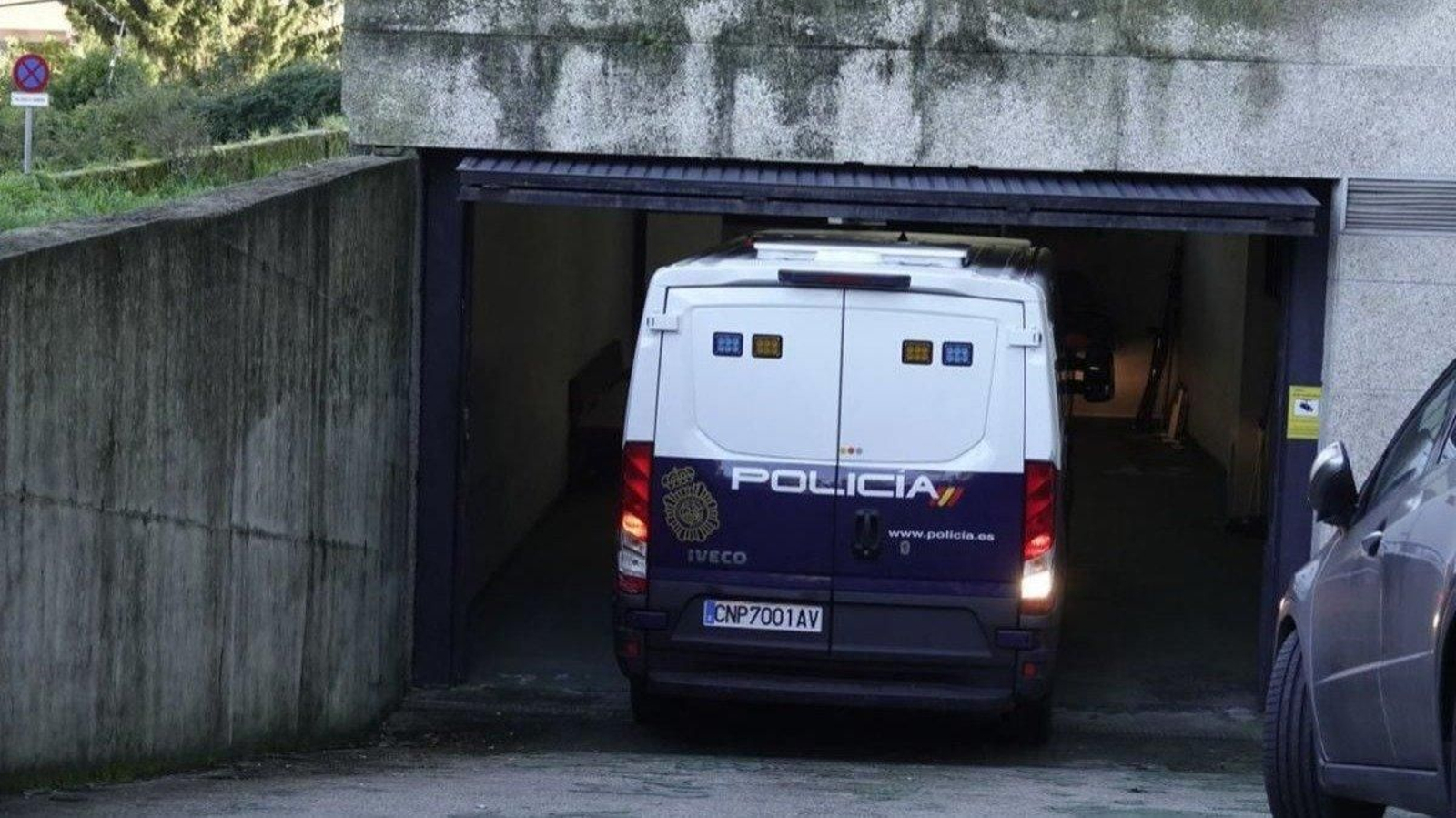Policía Nacional en Vigo (A.D.)