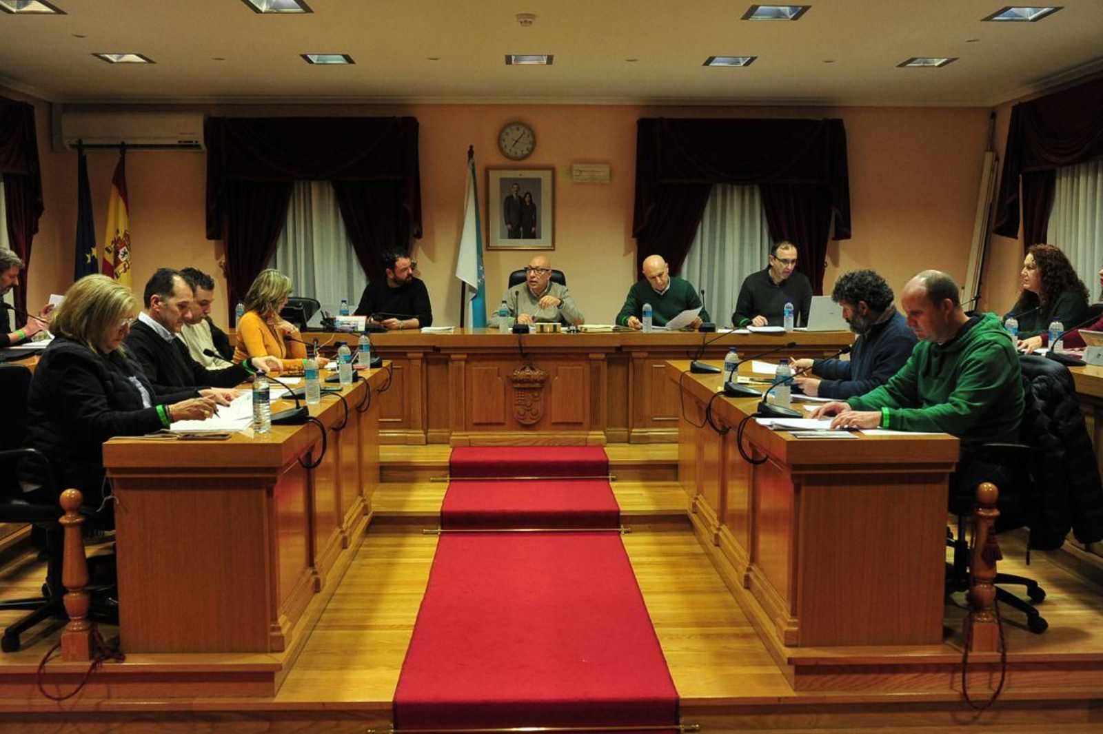 Sesión plenaria de Barbadás.