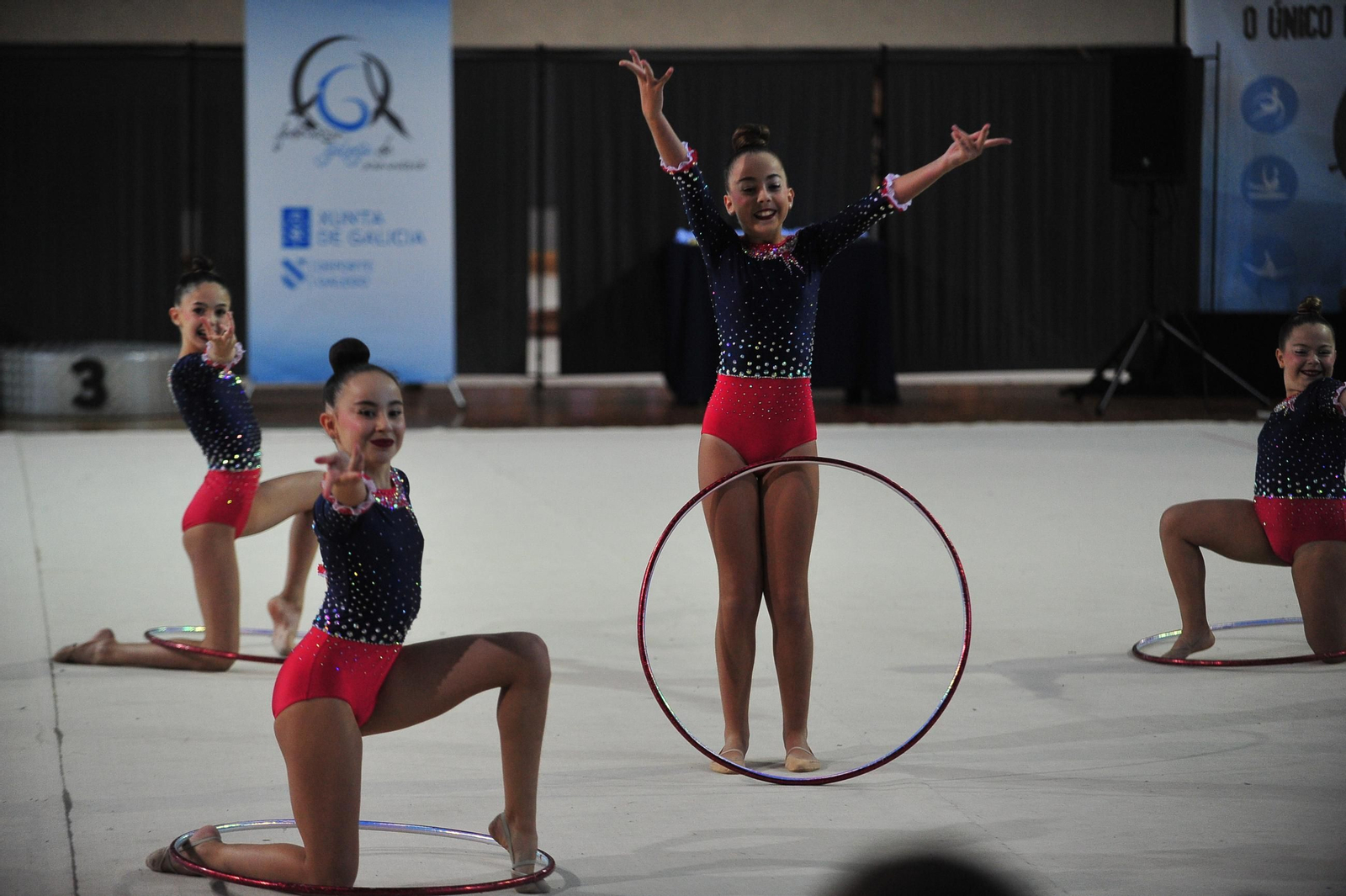 Las artistas del tapiz volvieron a brillar en el Campeonato Base de Gimnasia