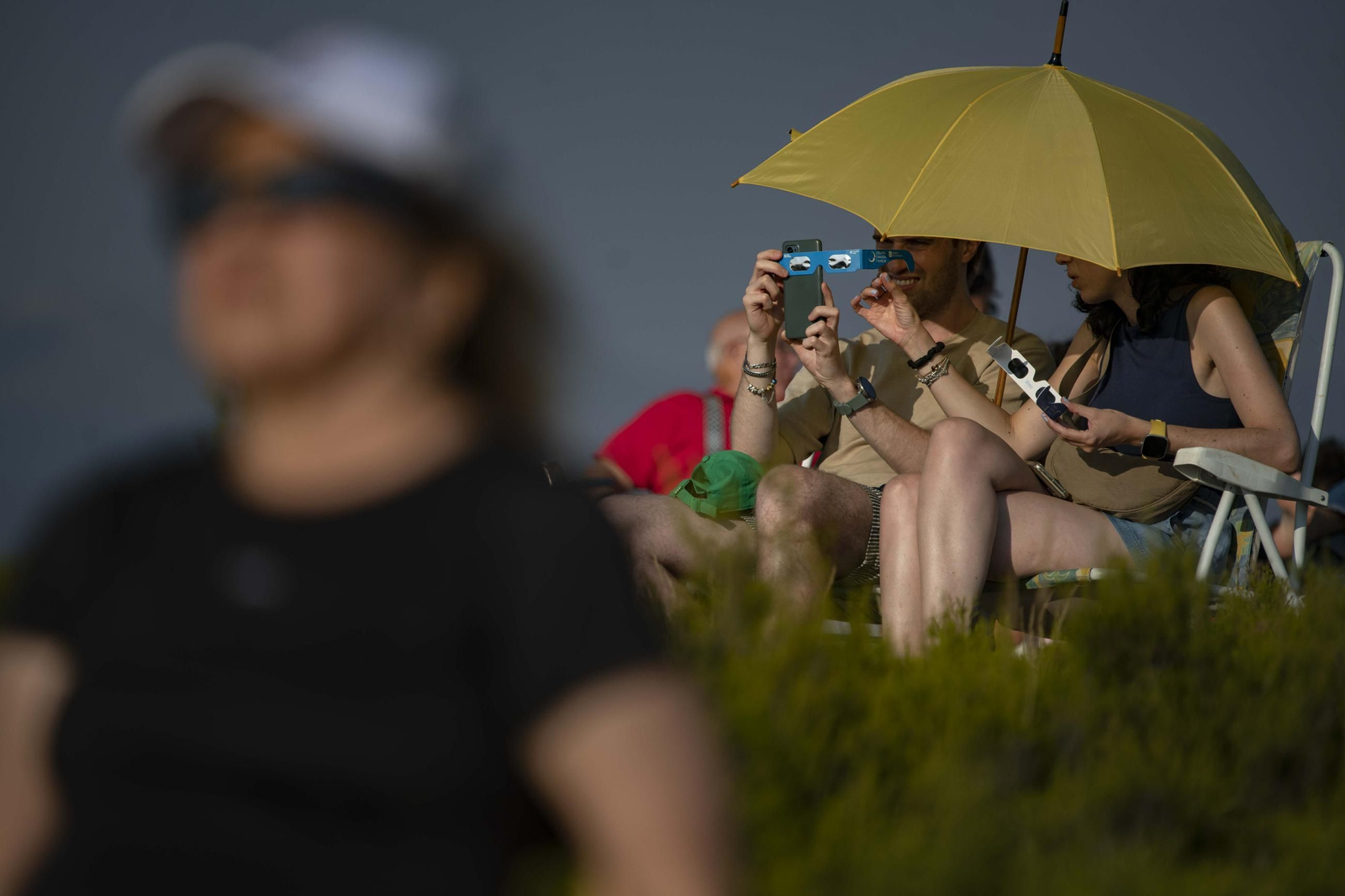 Galería | El observatorio de Trevinca, en A Veiga, vive una jornada histórica de eclipse
