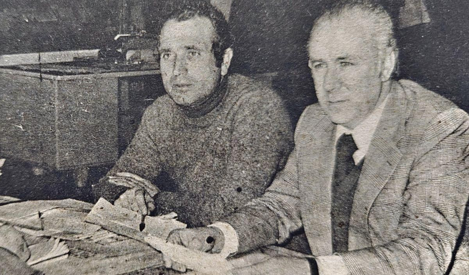 Luis Soria y Antonio Suárez.