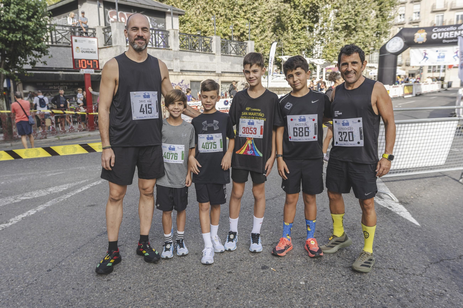 A Ponte disfrutó a máxima velocidad de Correndo por Ourense