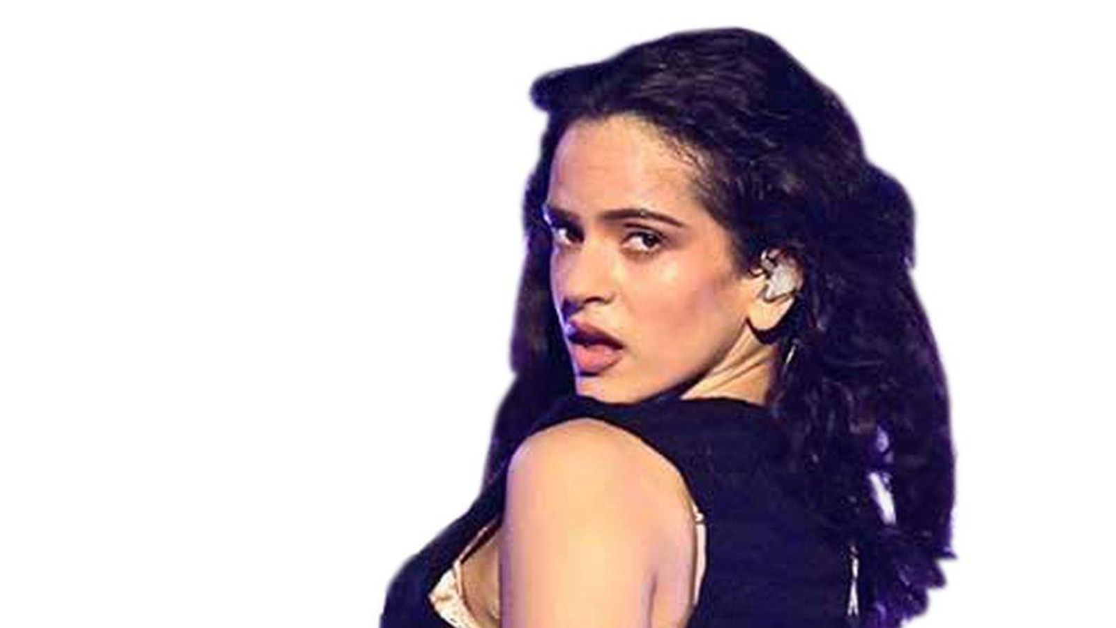 Rosalía durante uno de sus conciertos en el Movistar Arena.