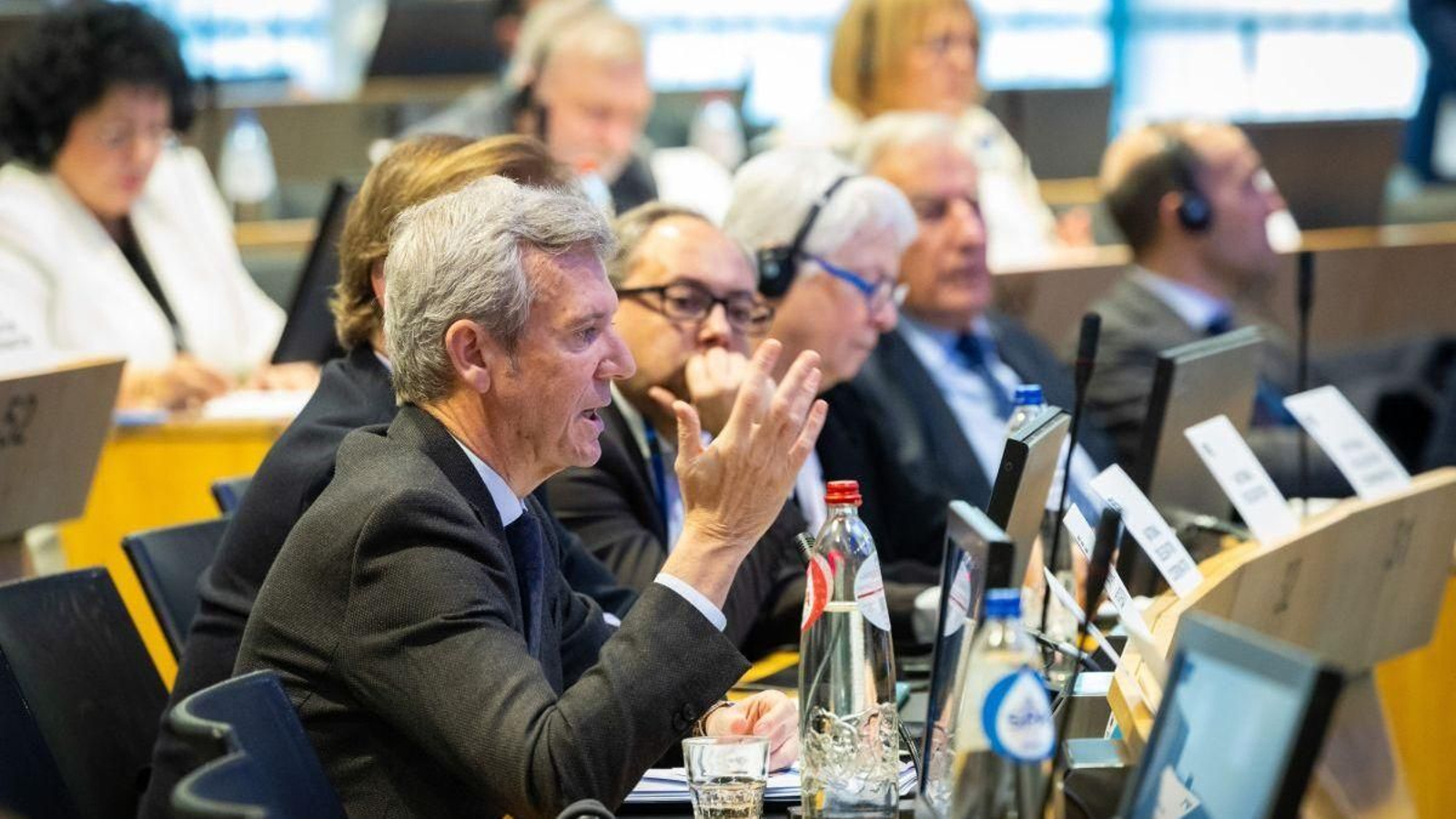 Alfonso Rueda participa en la reunión en Bruselas.