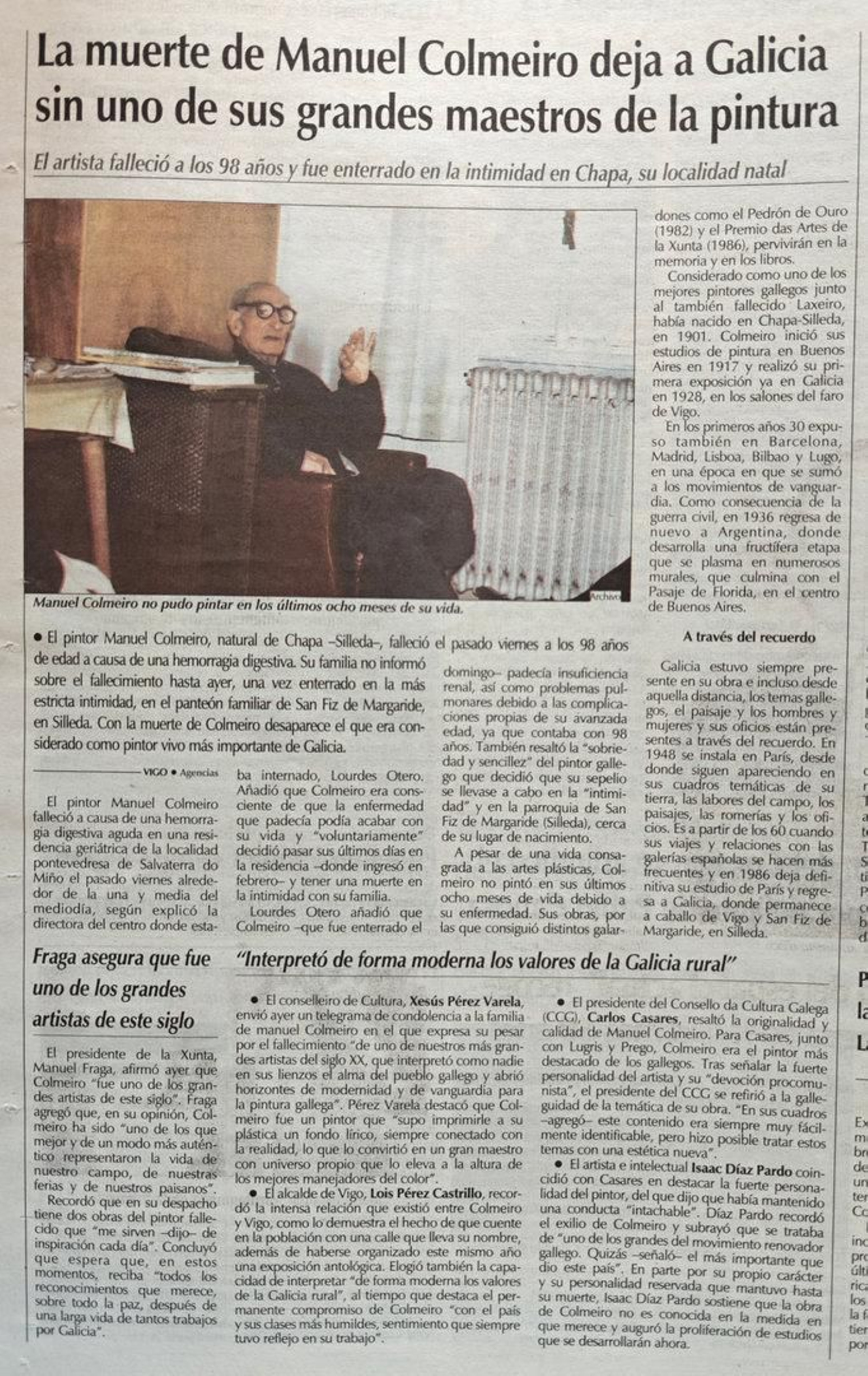 7 OCTUBRE 1999-Noticia