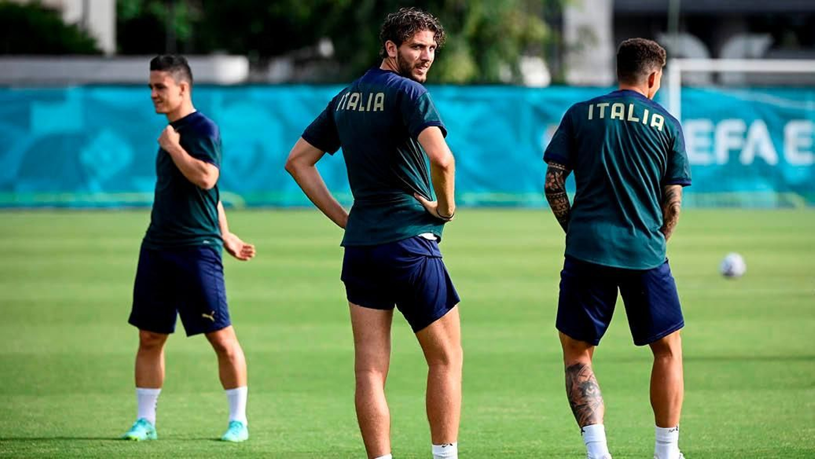 Manuel Locatelli, uno de los goleadores de Italia en la primera fase del torneo continental.