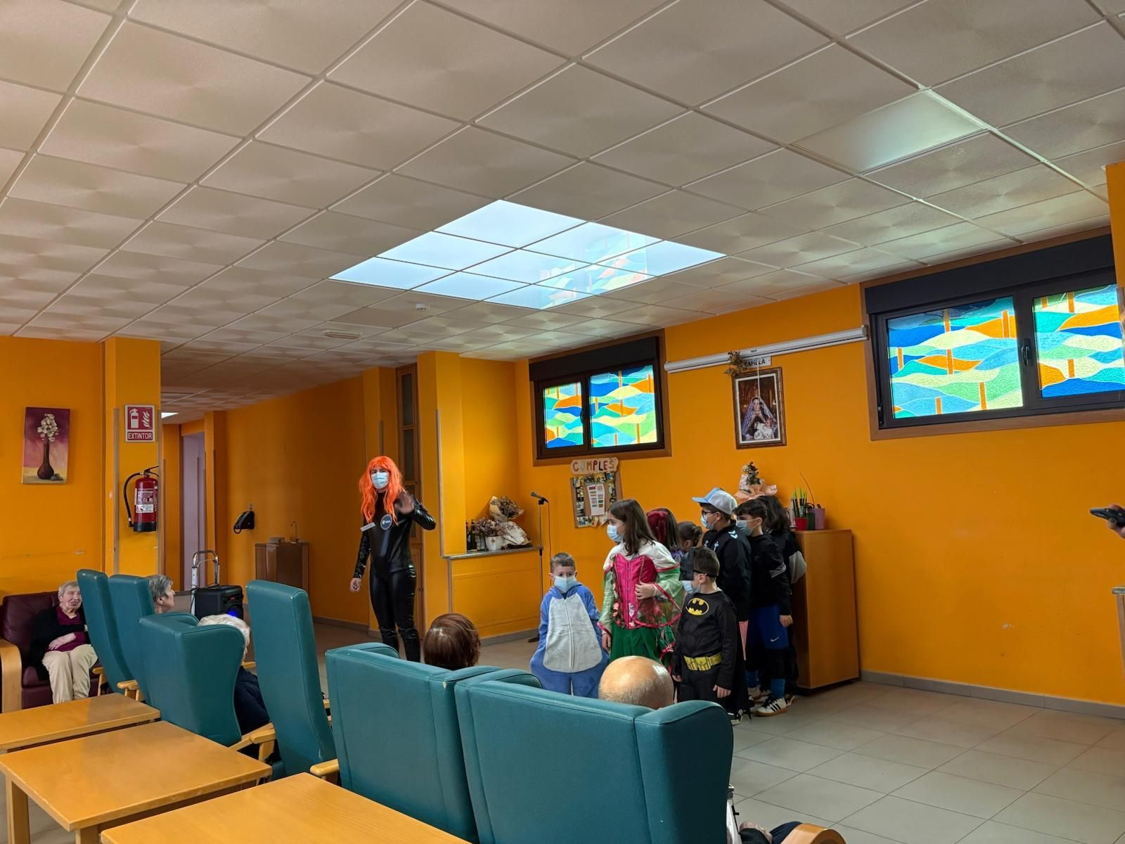 O Entroido no colexio Virxe da Pena da Sela do Irixo