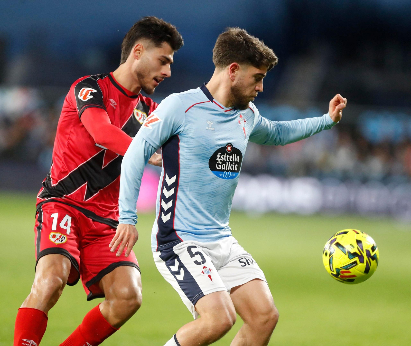 Galería | Celta y Rayo, duelo europeo en Balaídos