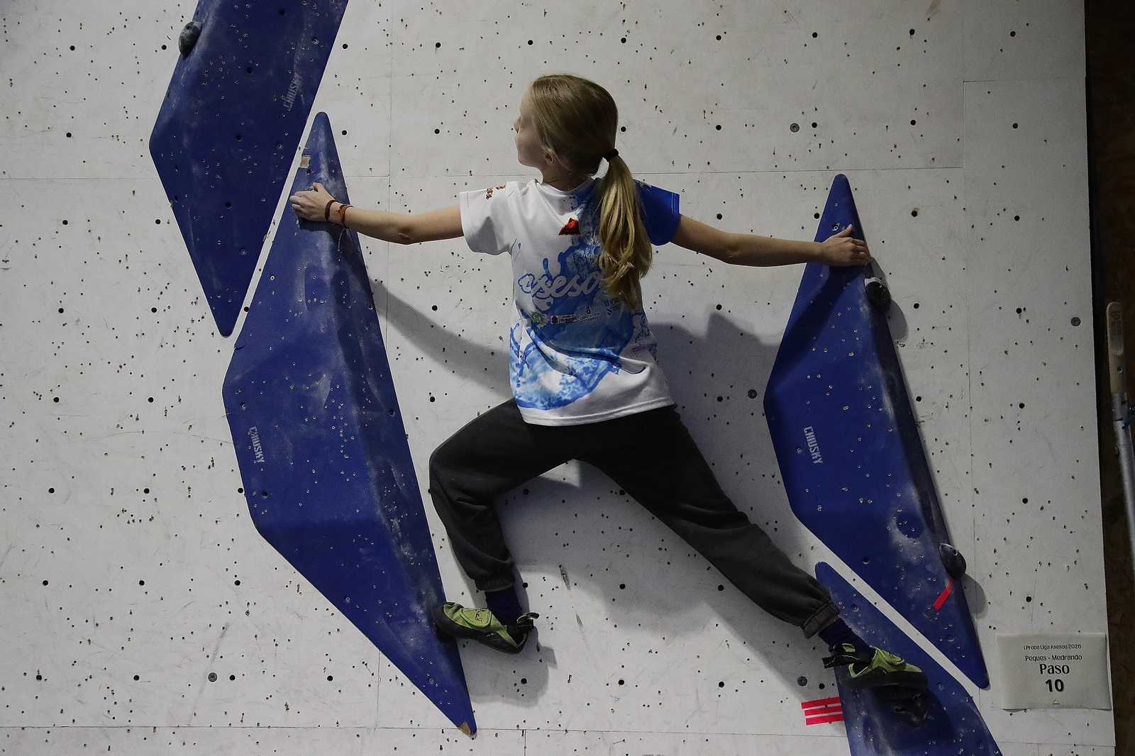 Galería | Así se vivió la primera prueba de la Liga Asesou de Escalada, en imágenes