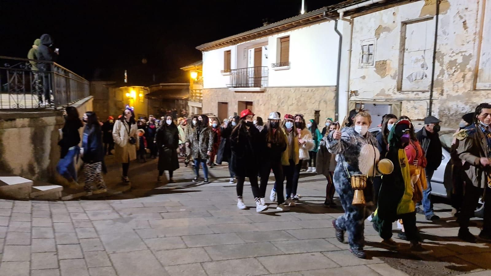 Los entroideiros disfrutaron el folión.