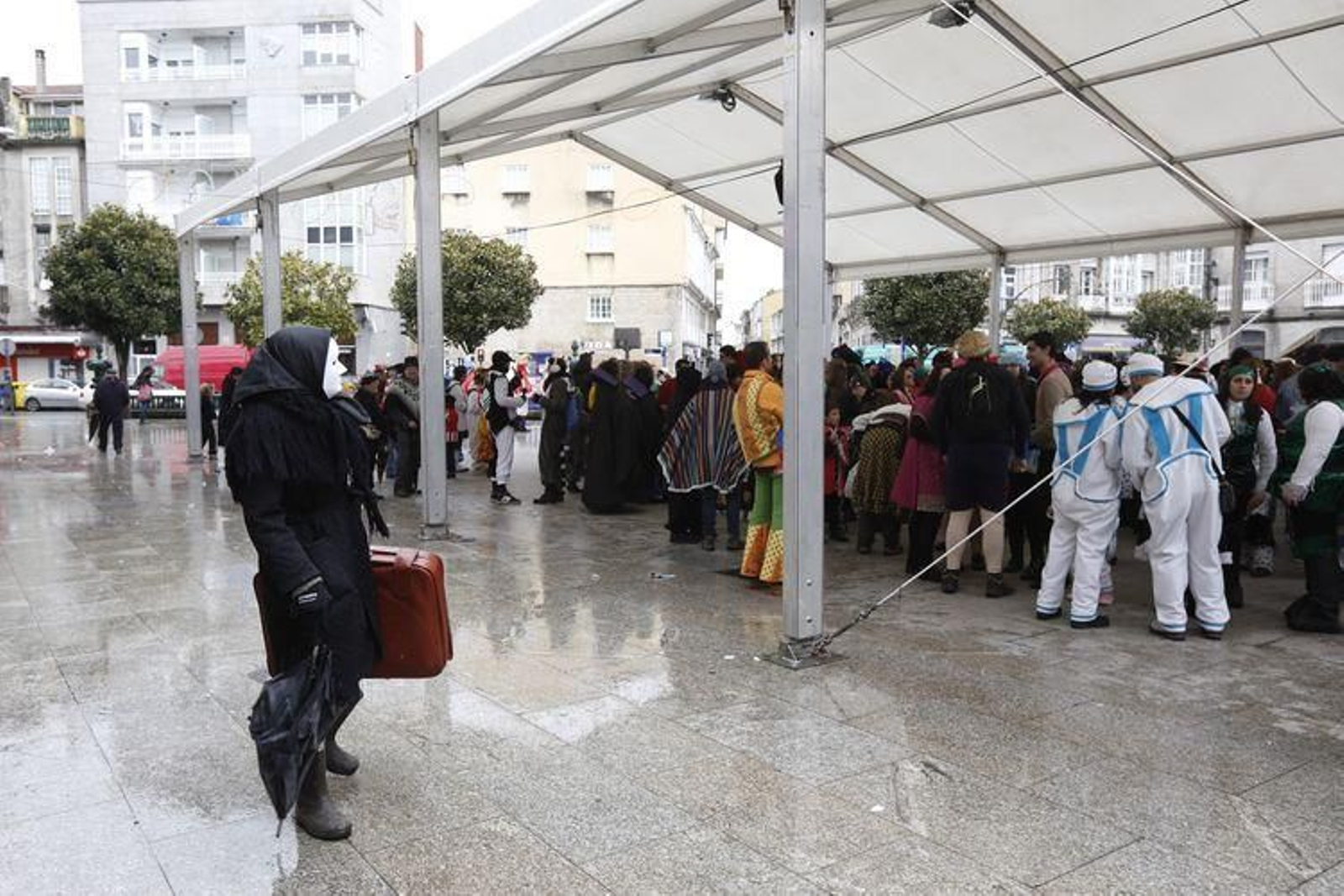 Xinzo disfrutó de su lunes de Entroido