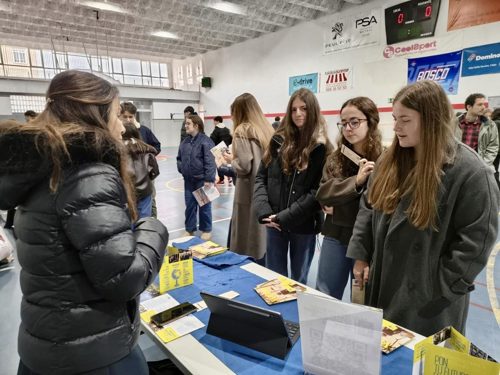 Feria universitaria en Salesianos